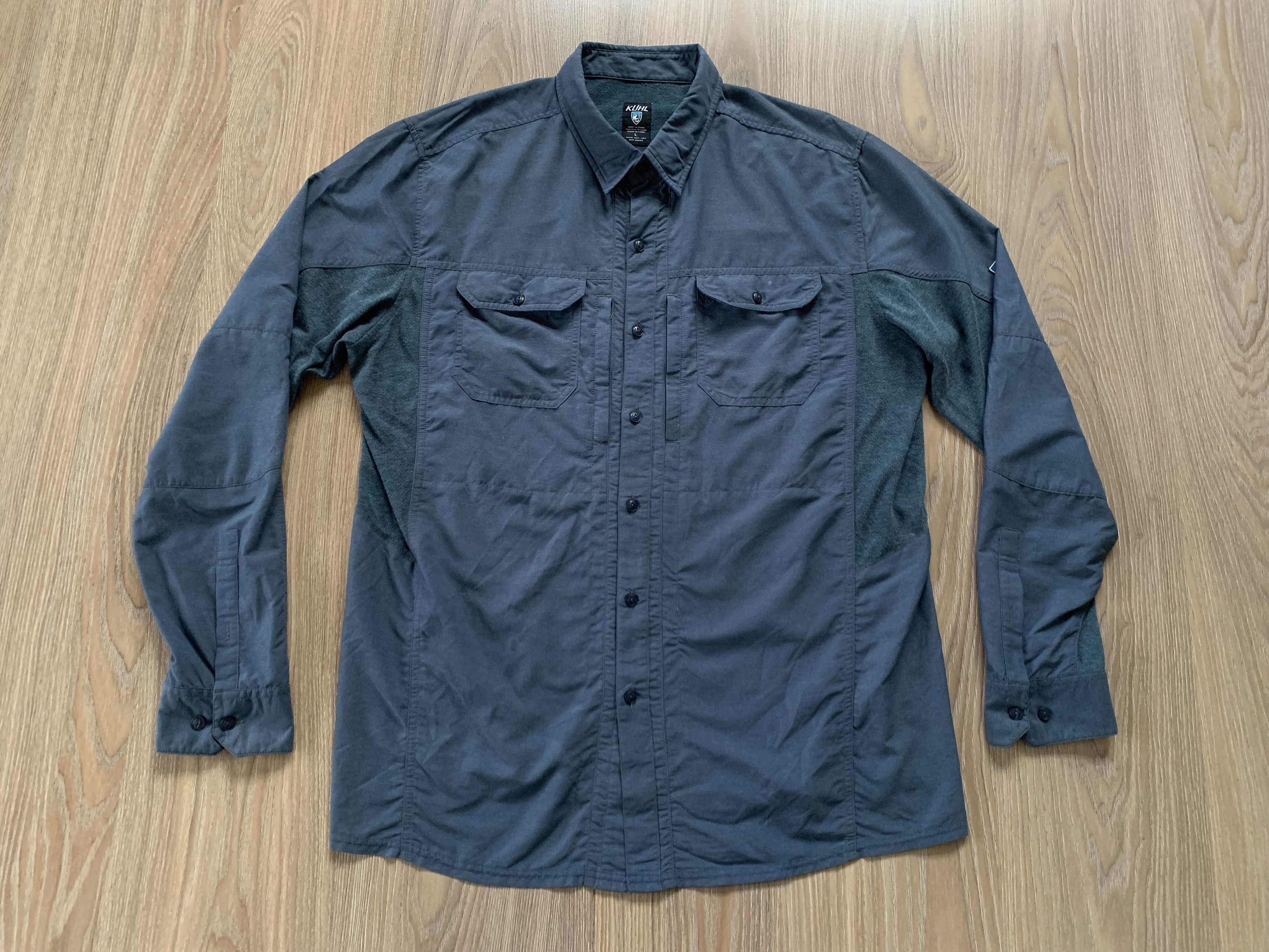 Kuhl Kuhl Vintage Mountain Button Up Shirt Size US L / EU 52-54 / 3 - 2 Thumbnail