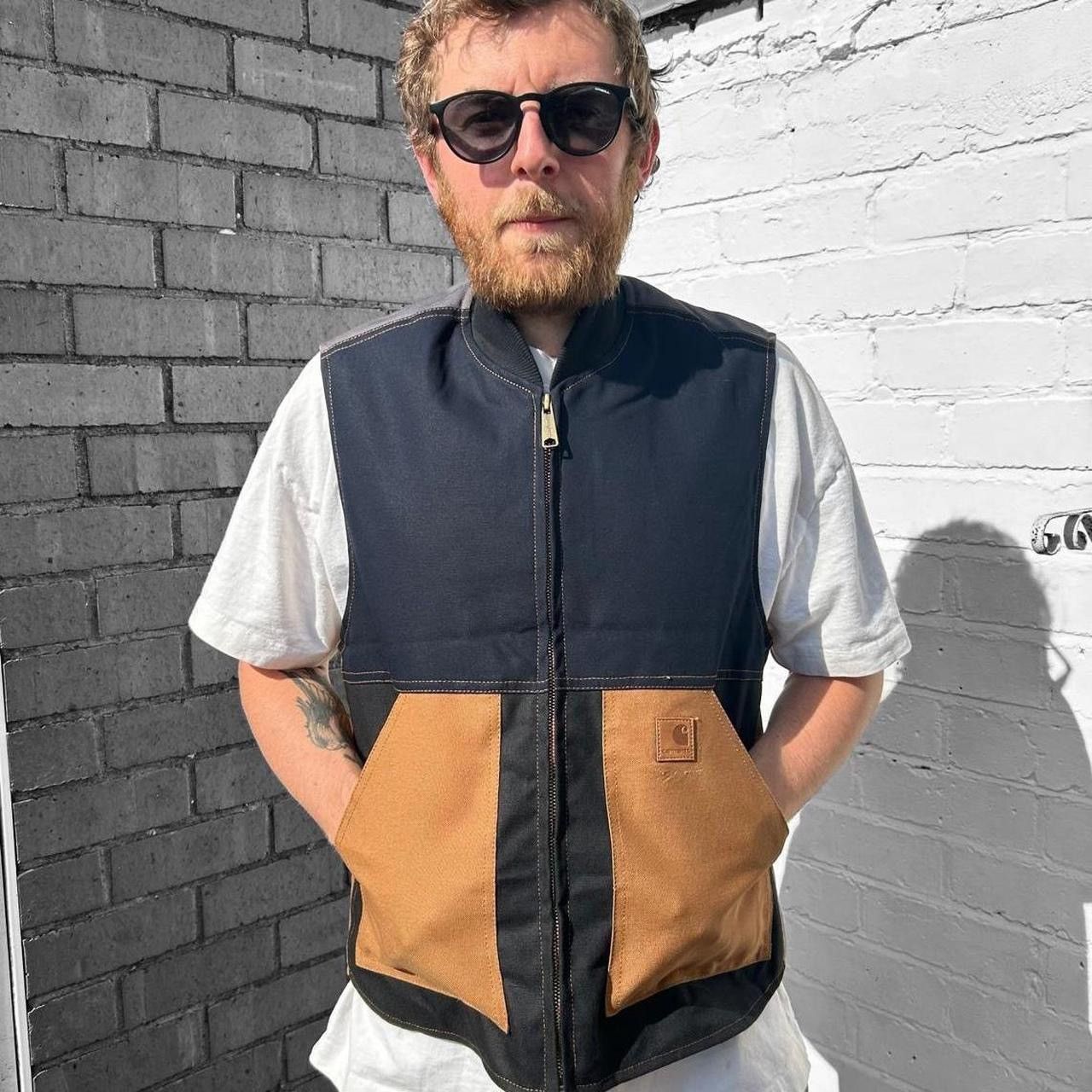 Carhartt × Vintage Vintage Reworked Carhartt one of a kind sleeveless jacket Size US M / EU 48-50 / 2 - 2 Thumbnail