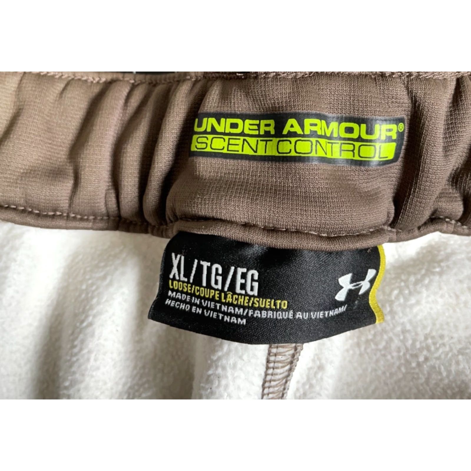 Under Armour Under Armour Scent Control Camo Pants Men XL Brown Camouflage Reinforced Knee Size US 36 / EU 52 - 3 Thumbnail