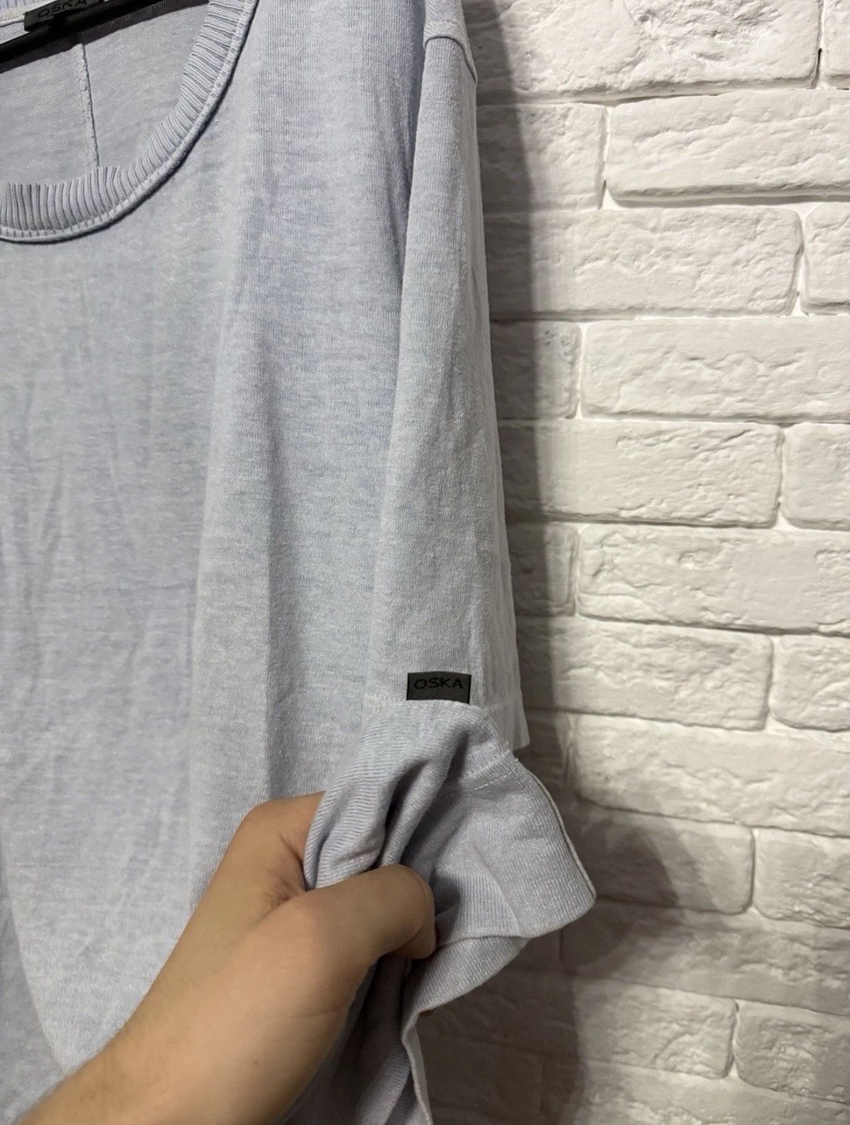 OSKA Oska Woman T-shirt Hemp Cotton Oversized Sz 2 M Size M / US 6-8 / IT 42-44 - 3 Thumbnail