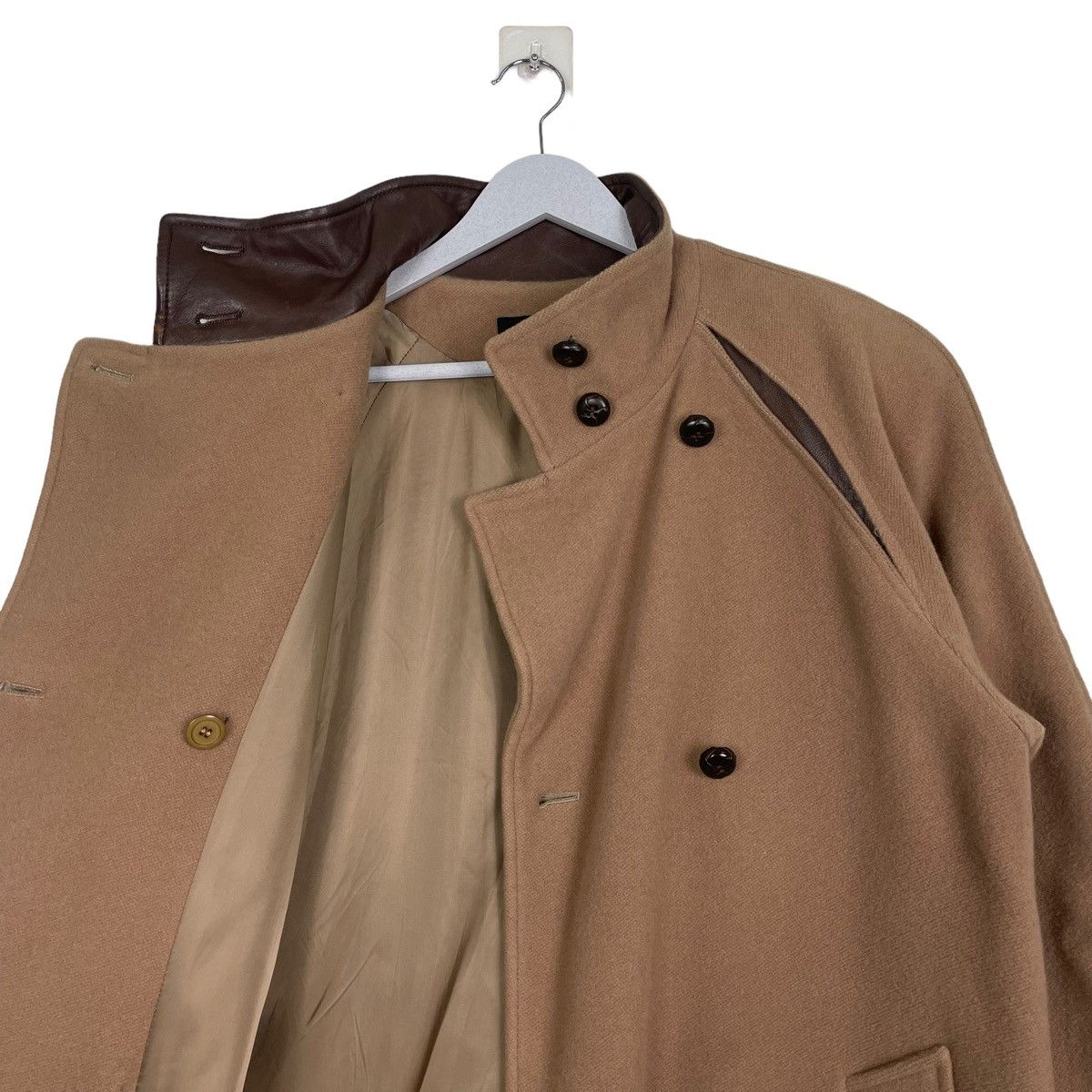 Designer 💥RICHBROWN RAMOSPORT PARIS BUTTON TRENCH COAT JACKET Size US M / EU 48-50 / 2 - 8 Thumbnail
