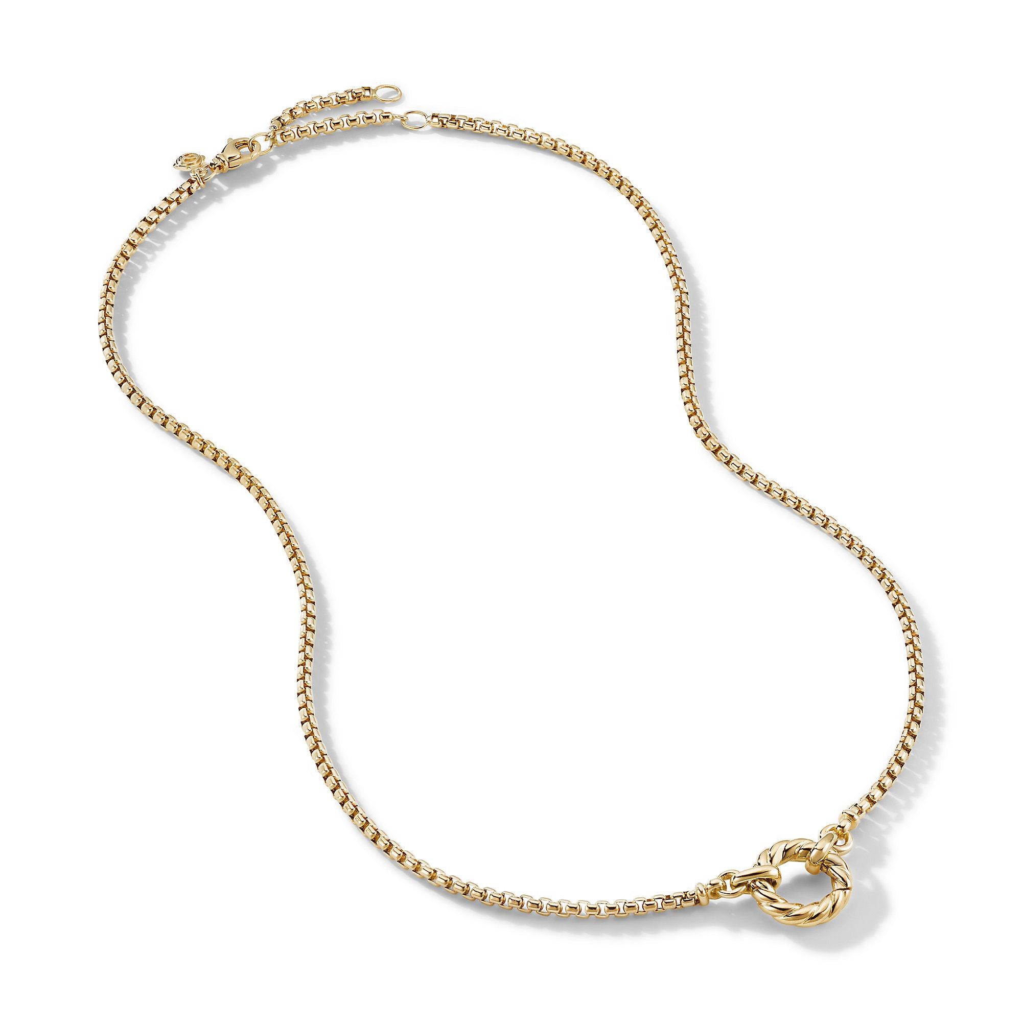David Yurman o1w1db10325 Necklace in 18K Yellow Gold & 2.7mm Size ONE SIZE - 2 Thumbnail