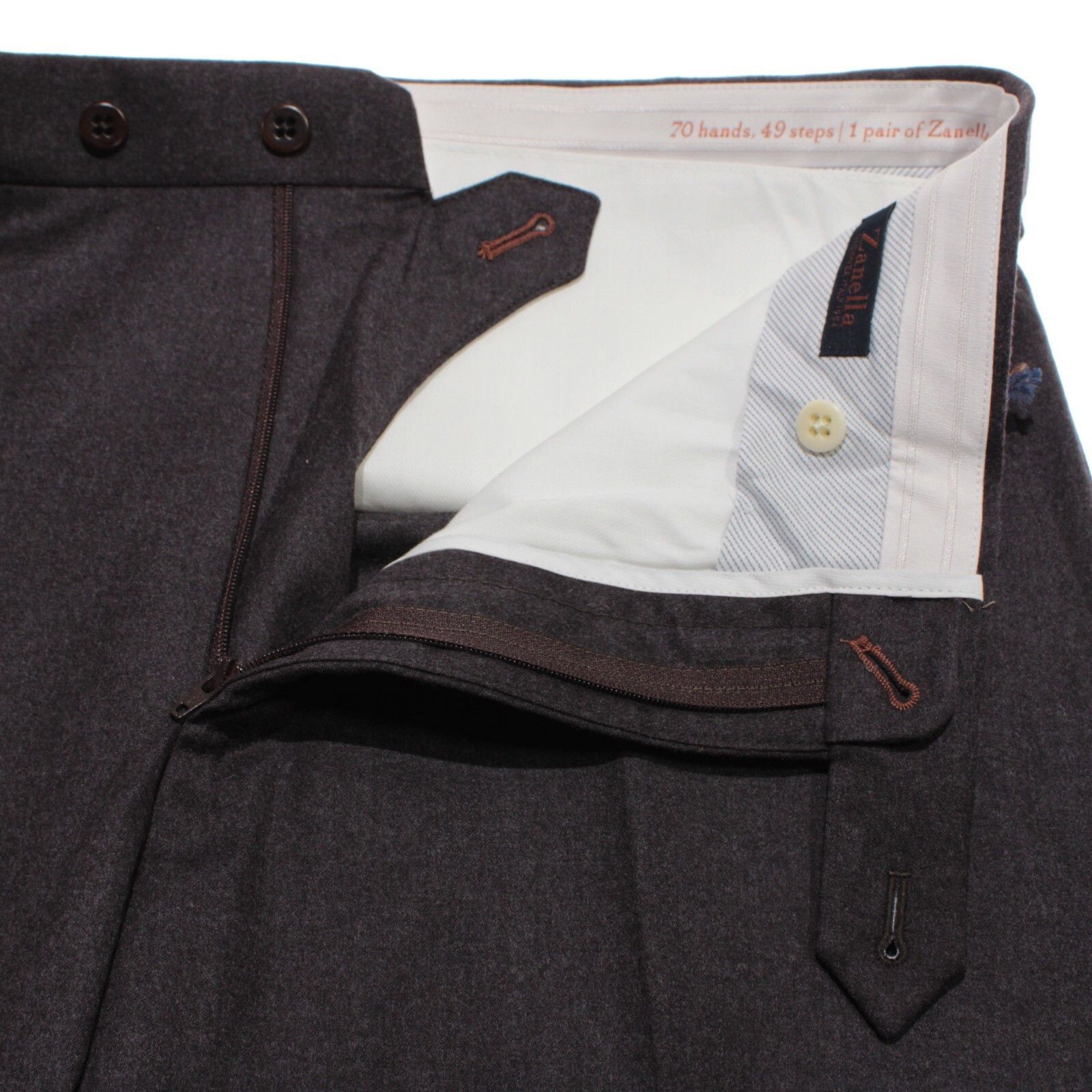 Zanella Zanella New with tags Dress Pants Size 34 US In Purple Size US 34 / EU 50 - 3 Thumbnail