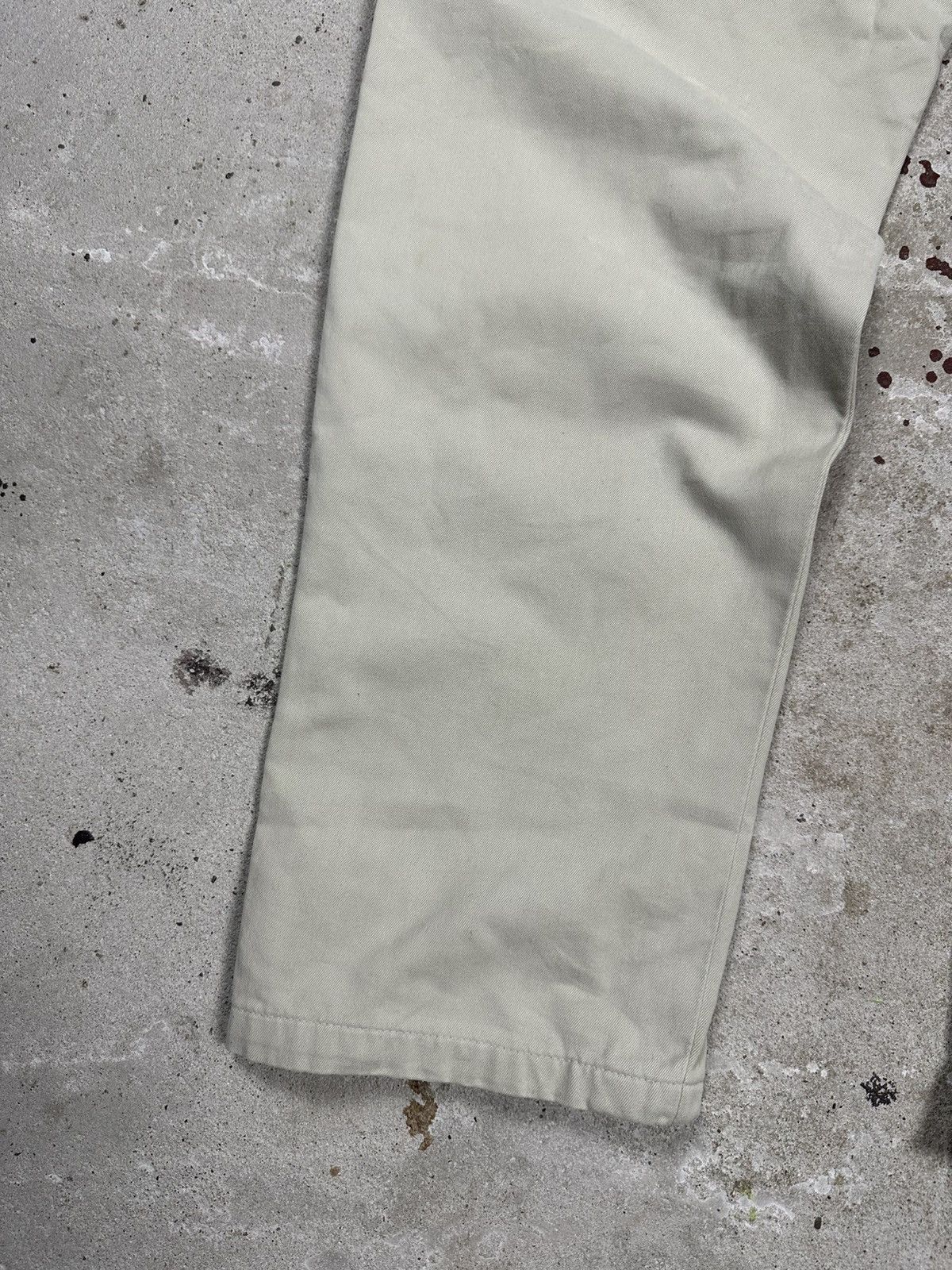 Boneville Vintage 90s Boneville Massimo Osti Wide Pleated Baggy Chino Size US 31 - 13 Thumbnail