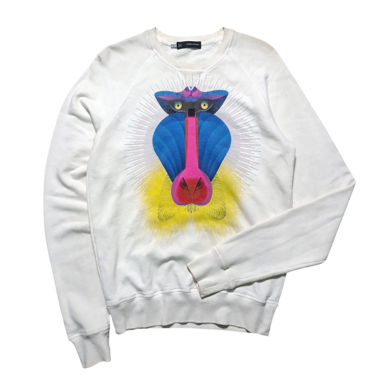 Dsquared2 Dsqured2 Baboon Print Sweatshirt Size US M / EU 48-50 / 2 - 1 Thumbnail