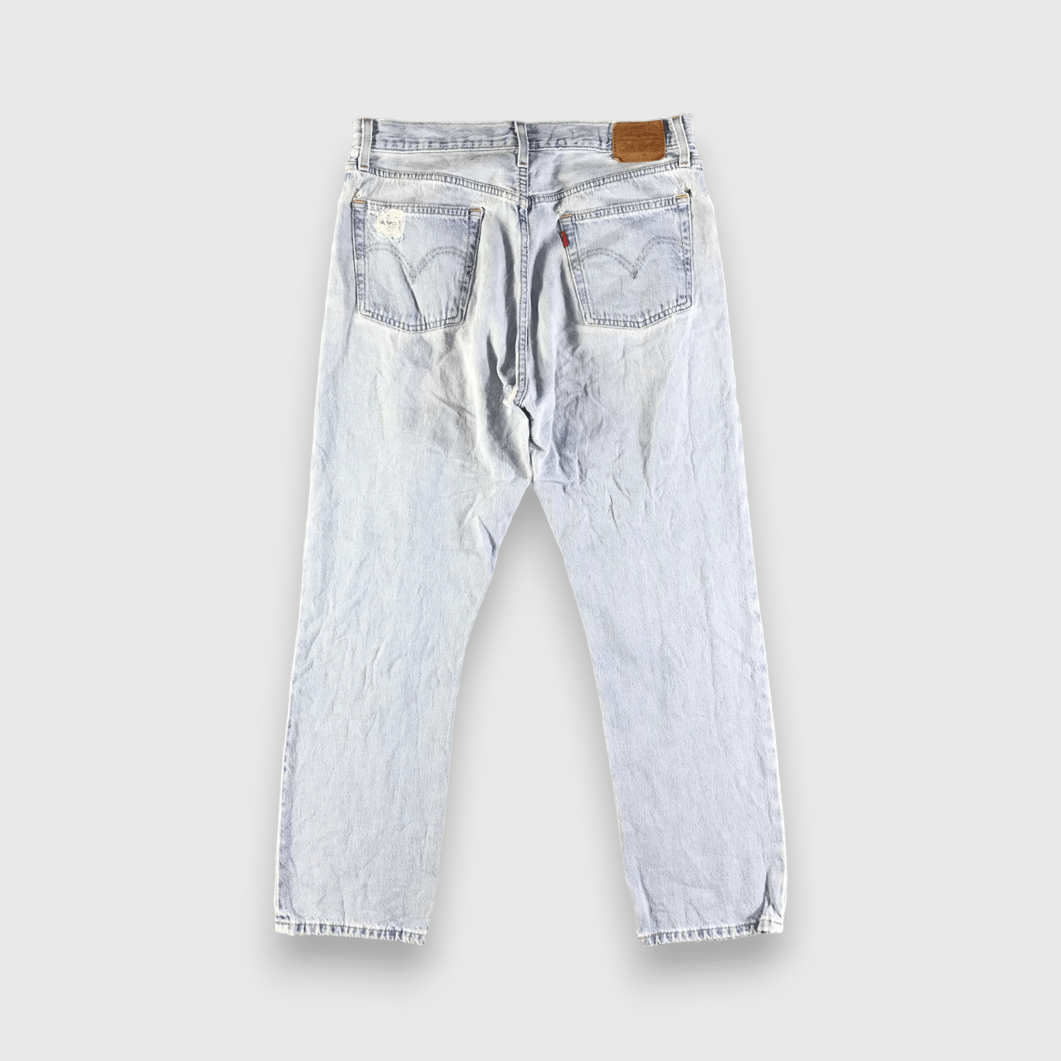 Levi's Vintage Light Wash Levis 501 Jeans-J3703 Size US 33 - 2 Thumbnail