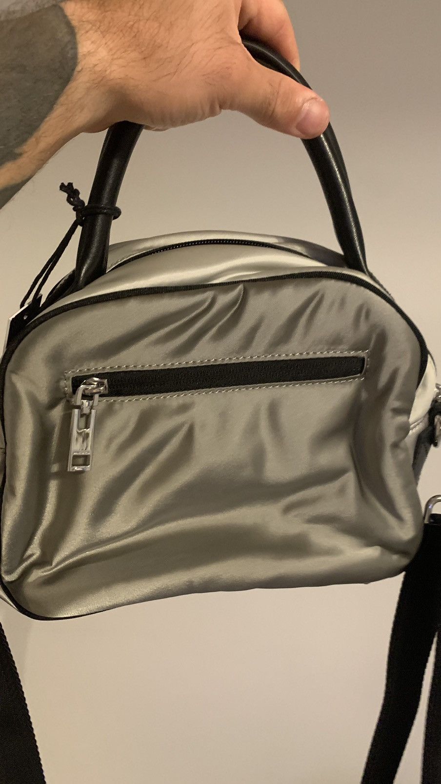 Diesel New Diesel Lara S Shoulder Bag Silver Size ONE SIZE - 8 Thumbnail