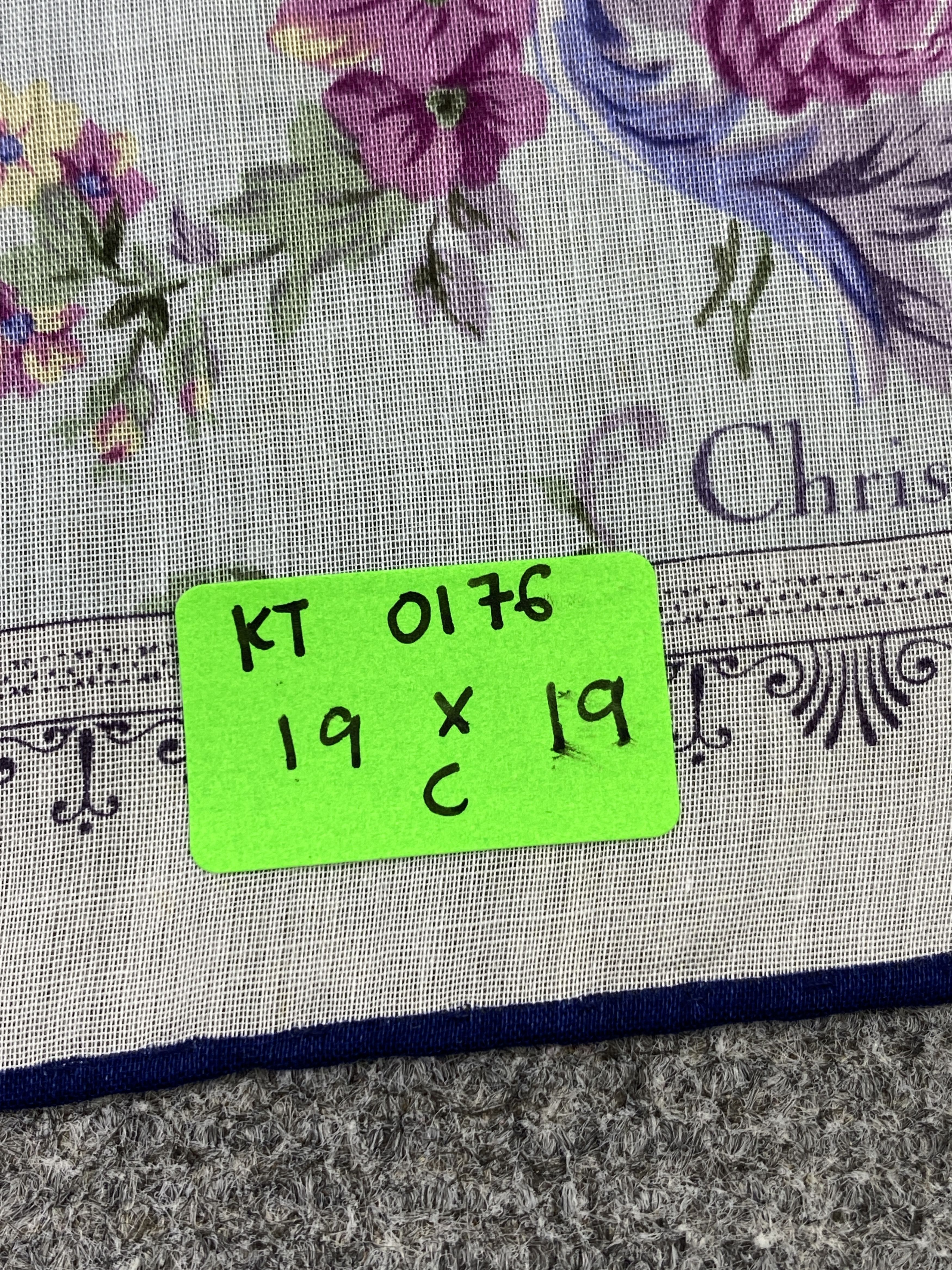 Dior Christian Dior Handkerchief / Neckerchief KT0176 Size ONE SIZE - 9 Thumbnail