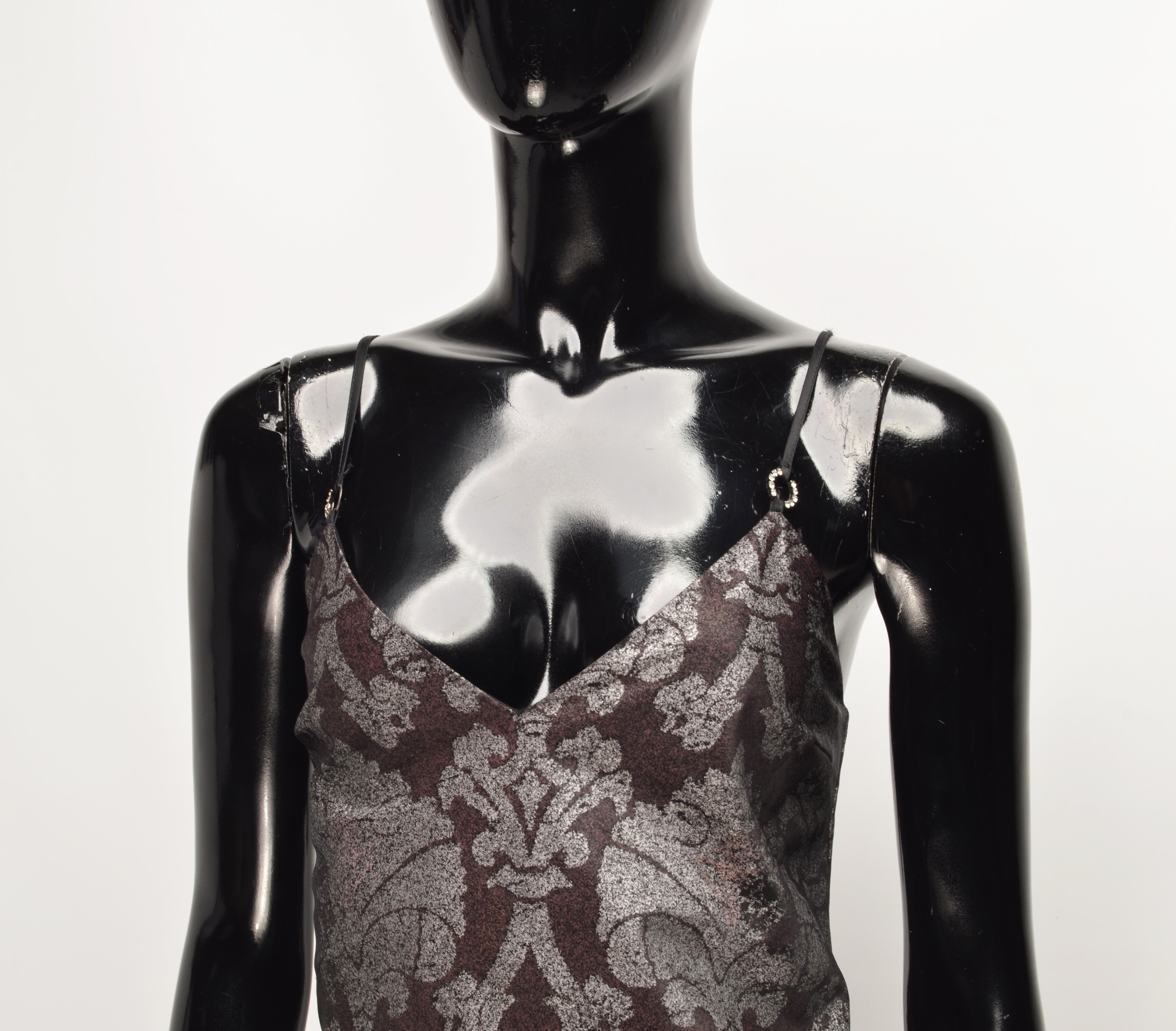 Vintage Vintage Otium Y2K Goth Grunge Printed Sexy Dress Size M / US 6-8 / IT 42-44 - 2 Thumbnail
