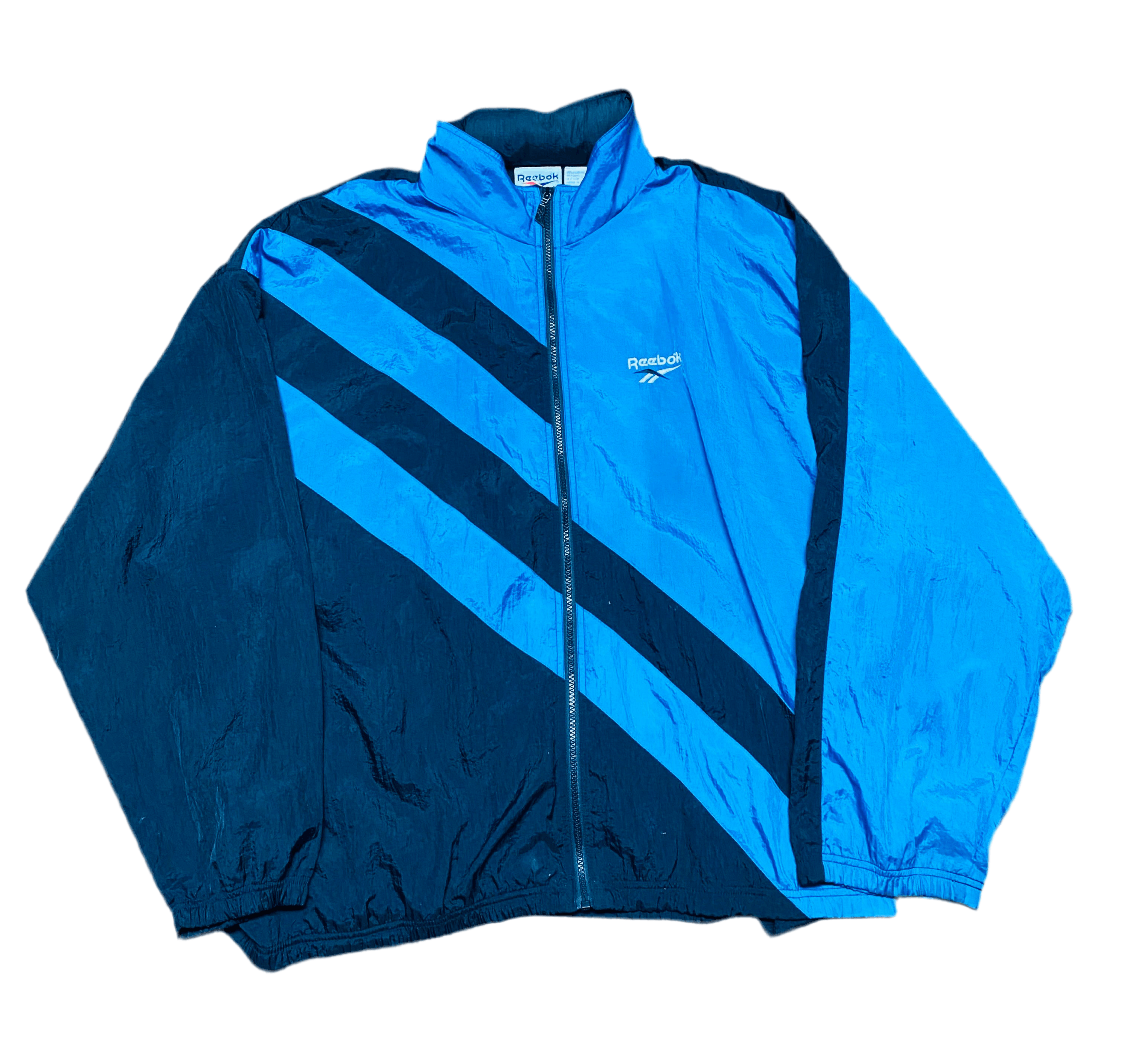Vintage Reebok Windbreaker Jacket Teal Size US XL / EU 56 / 4 - 1 Preview