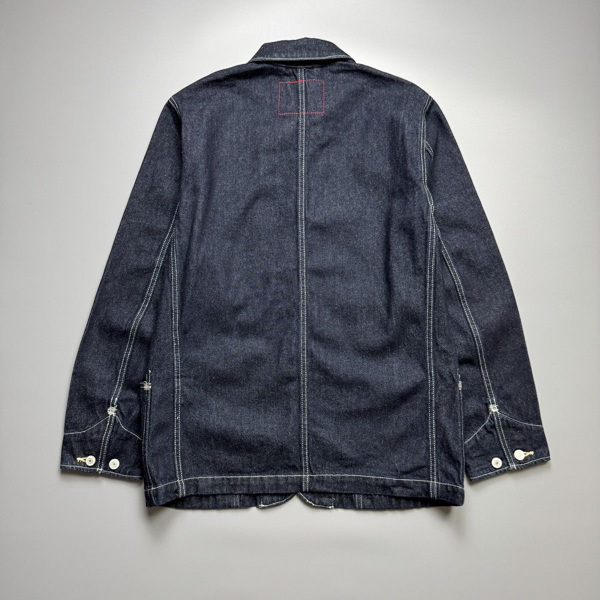 Levi's Levis Red - Engineered Indigo Raw Denim Coveralls Jacket Size US S / EU 44-46 / 1 - 2 Thumbnail