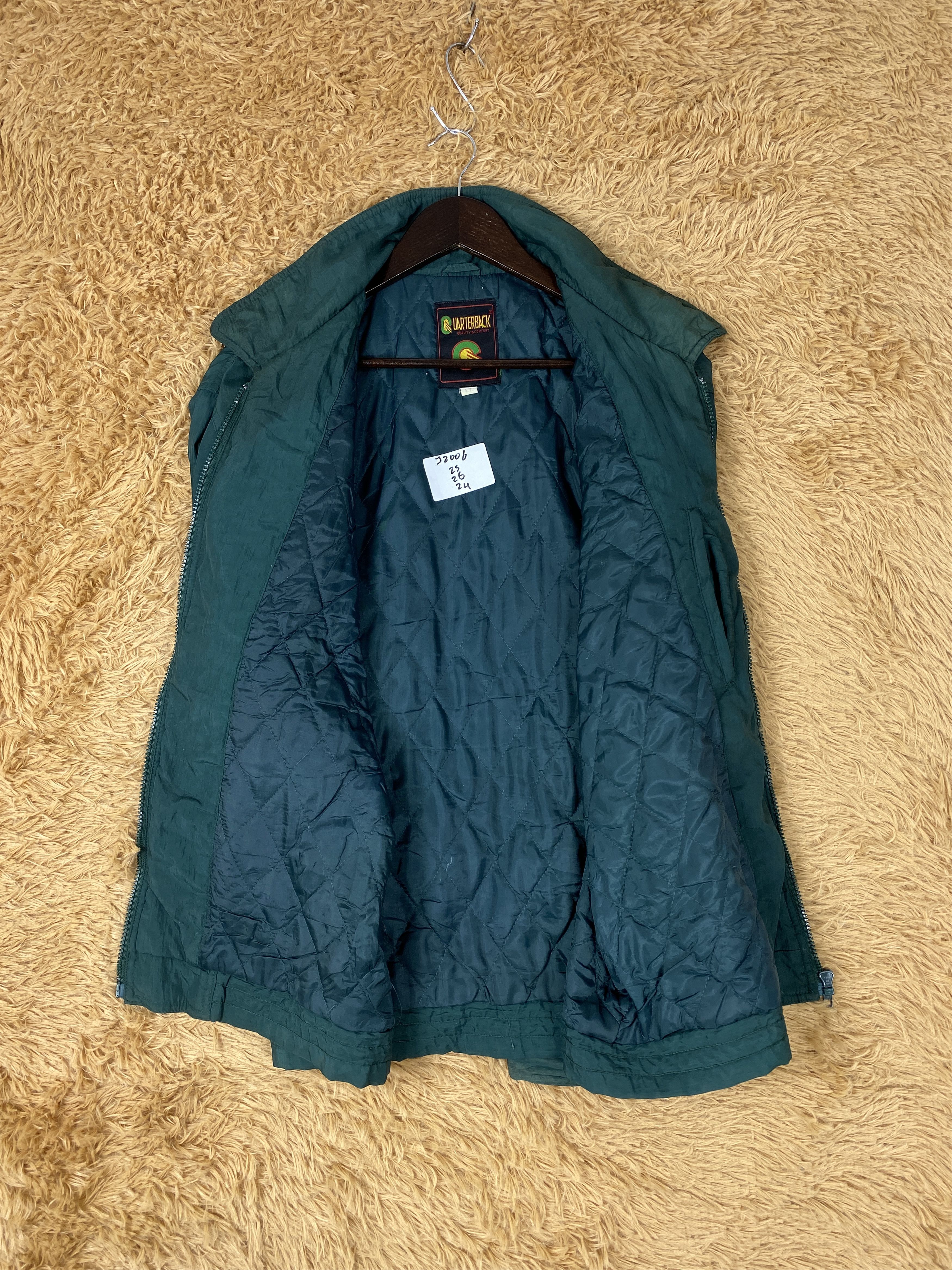 Japanese Brand × Vintage Vintage UARTERBACK Quilted Lining Jacket Size US M / EU 48-50 / 2 - 7 Thumbnail