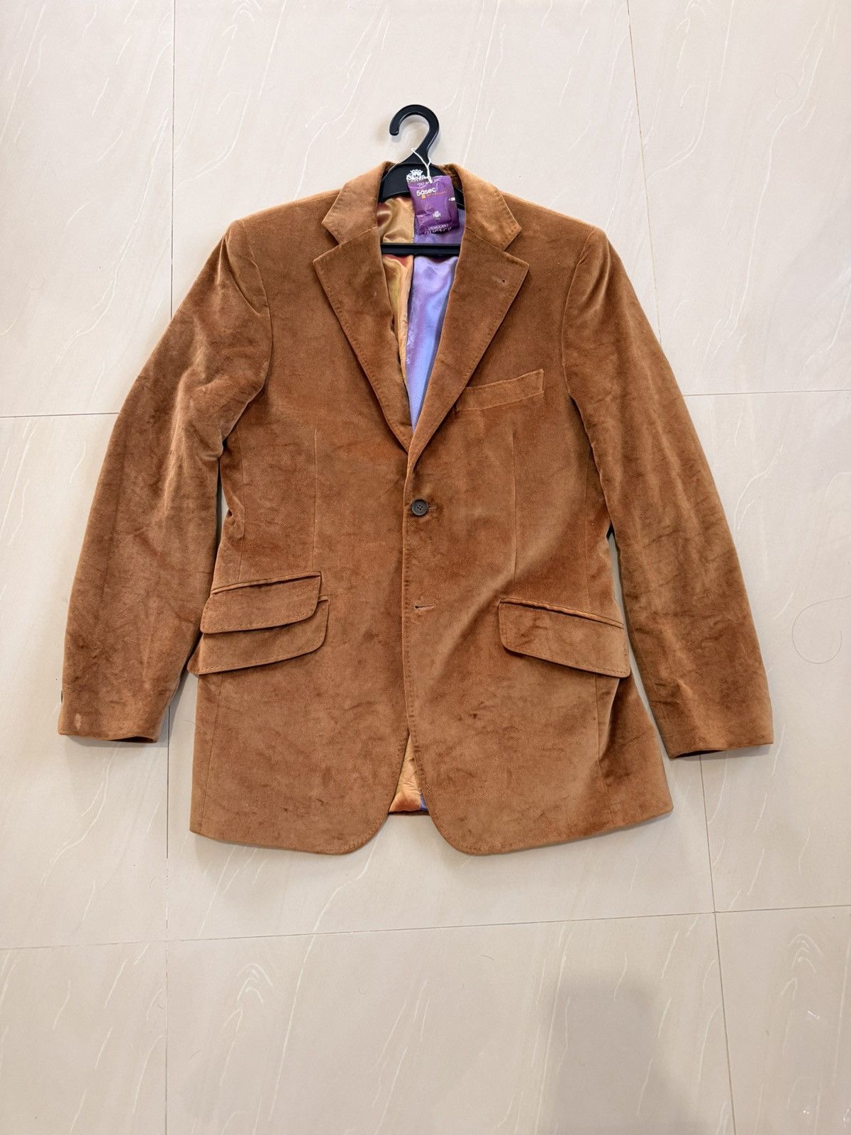 Ted Baker Ted Baker Brown Suede Jacket Size 38R - 1 Thumbnail
