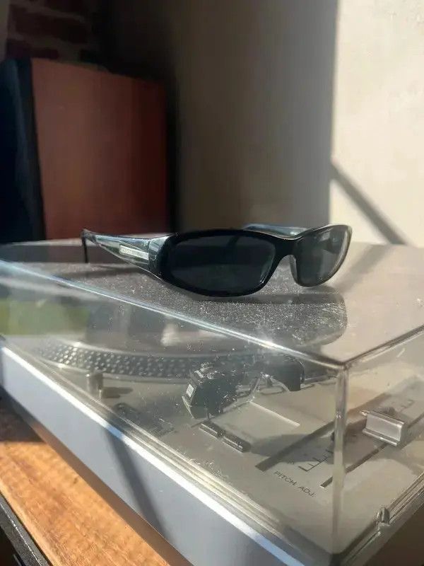 Prada × Vintage PRADA Sunglasses Sport Star Symbole Shield Wrap Mask Ski Size ONE SIZE - 5 Thumbnail