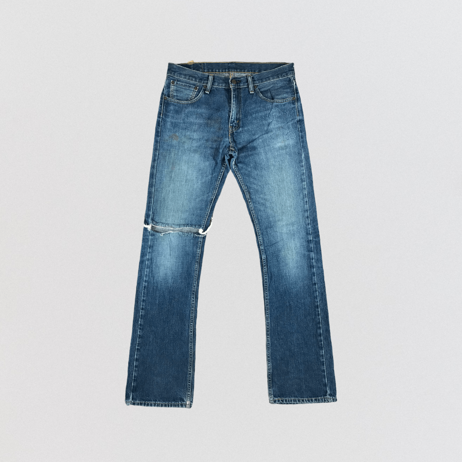 Levi's × Vintage Vintage Blue Wash Levis 527 Flare Jeans-JM3012 Size US 33 - 1 Thumbnail