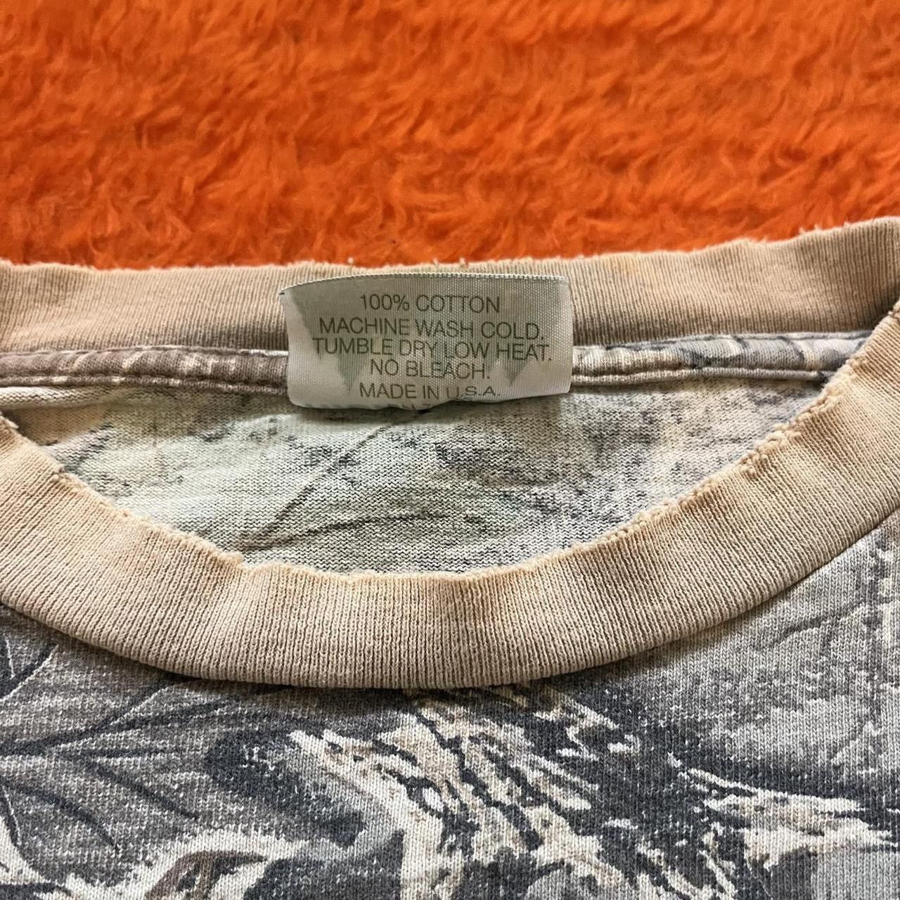Realtree × Vintage Vintage 90s High Peak Realtree Camo Long Sleeve T shirt Size US L / EU 52-54 / 3 - 4 Thumbnail
