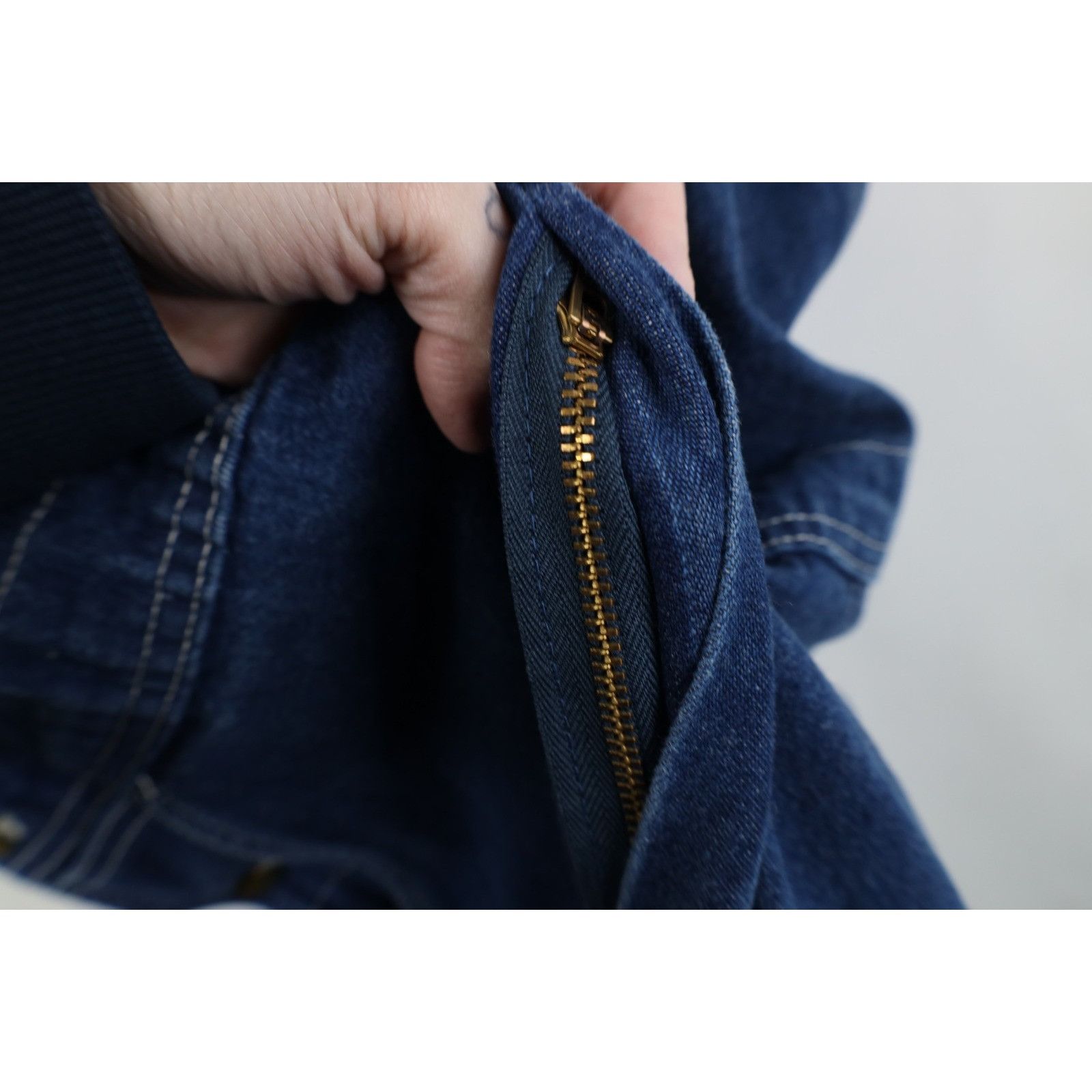 Dickies Vintage Y2K Dickies Faded Wide Leg Denim Overalls Size US 38 / EU 54 - 6 Thumbnail