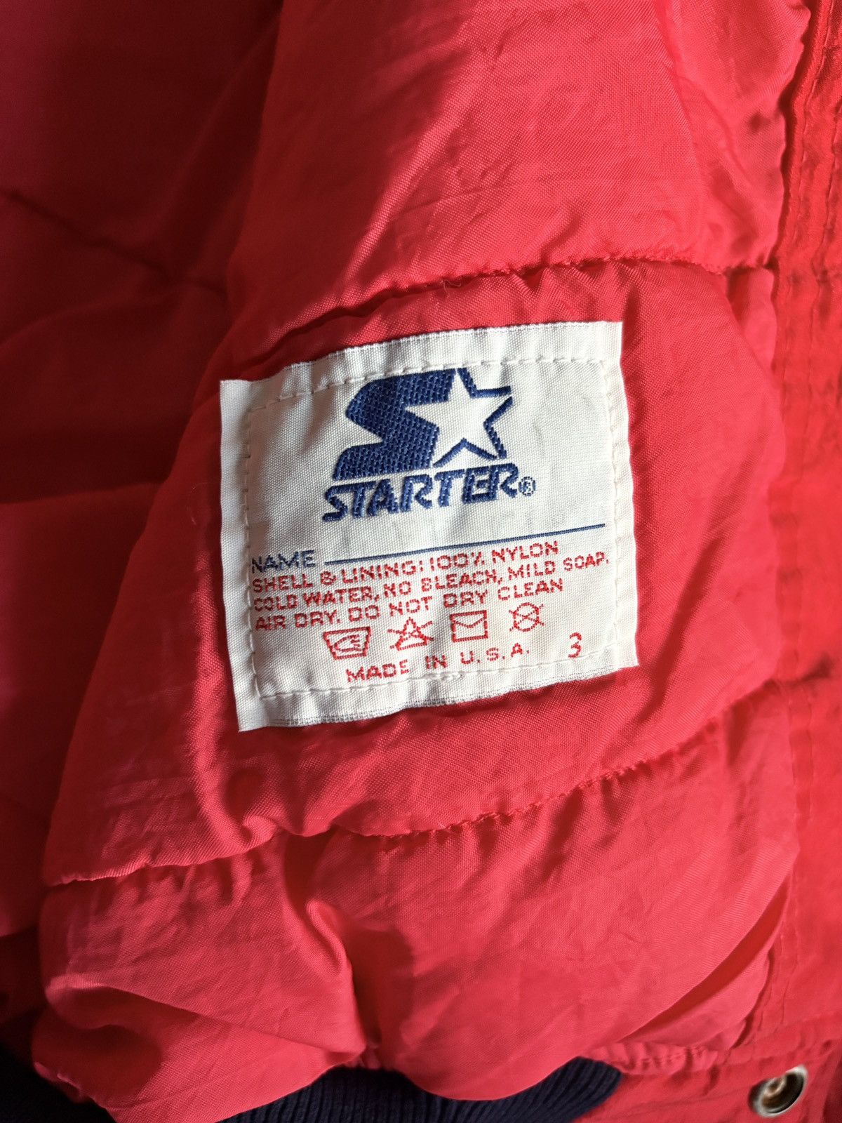 Starter St Louis Cardinals Vintage 80s Starter Satin Bomber Jacket Size US S / EU 44-46 / 1 - 9 Thumbnail