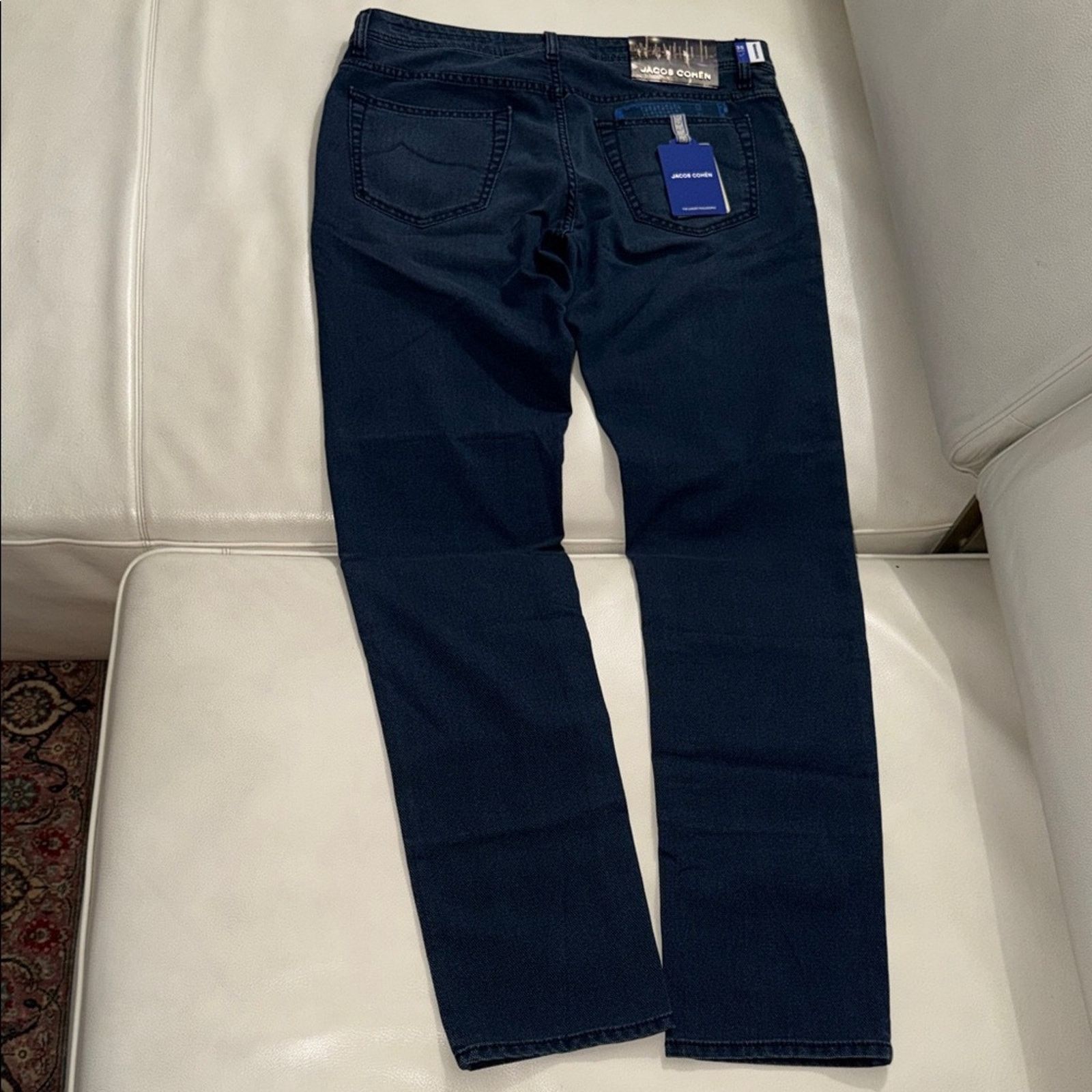 Jacob Cohen NWT Jacob Cohen Men's Deep Indigo Bard Jeans Size 35 Size US 35 - 13 Thumbnail