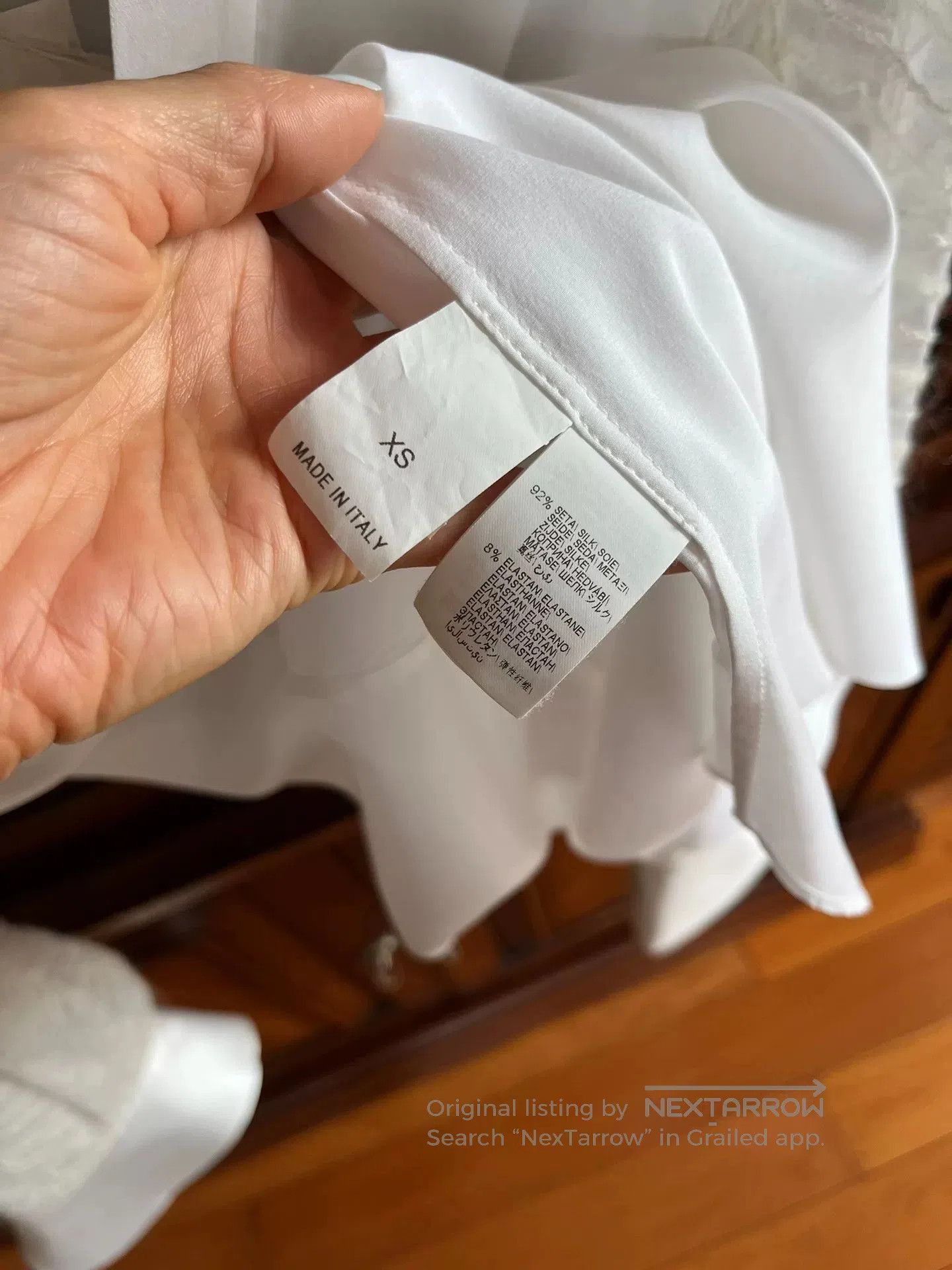 Brunello Cucinelli Brunello Cucinelli White Embroidered Shirt. Size US XS / EU 42 / 0 - 6 Thumbnail