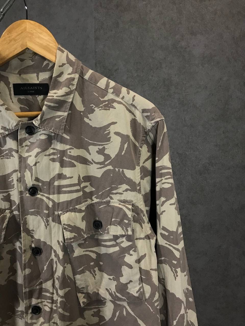 Allsaints Allsaints camo ordnance shirt Size US L / EU 52-54 / 3 - 2 Thumbnail