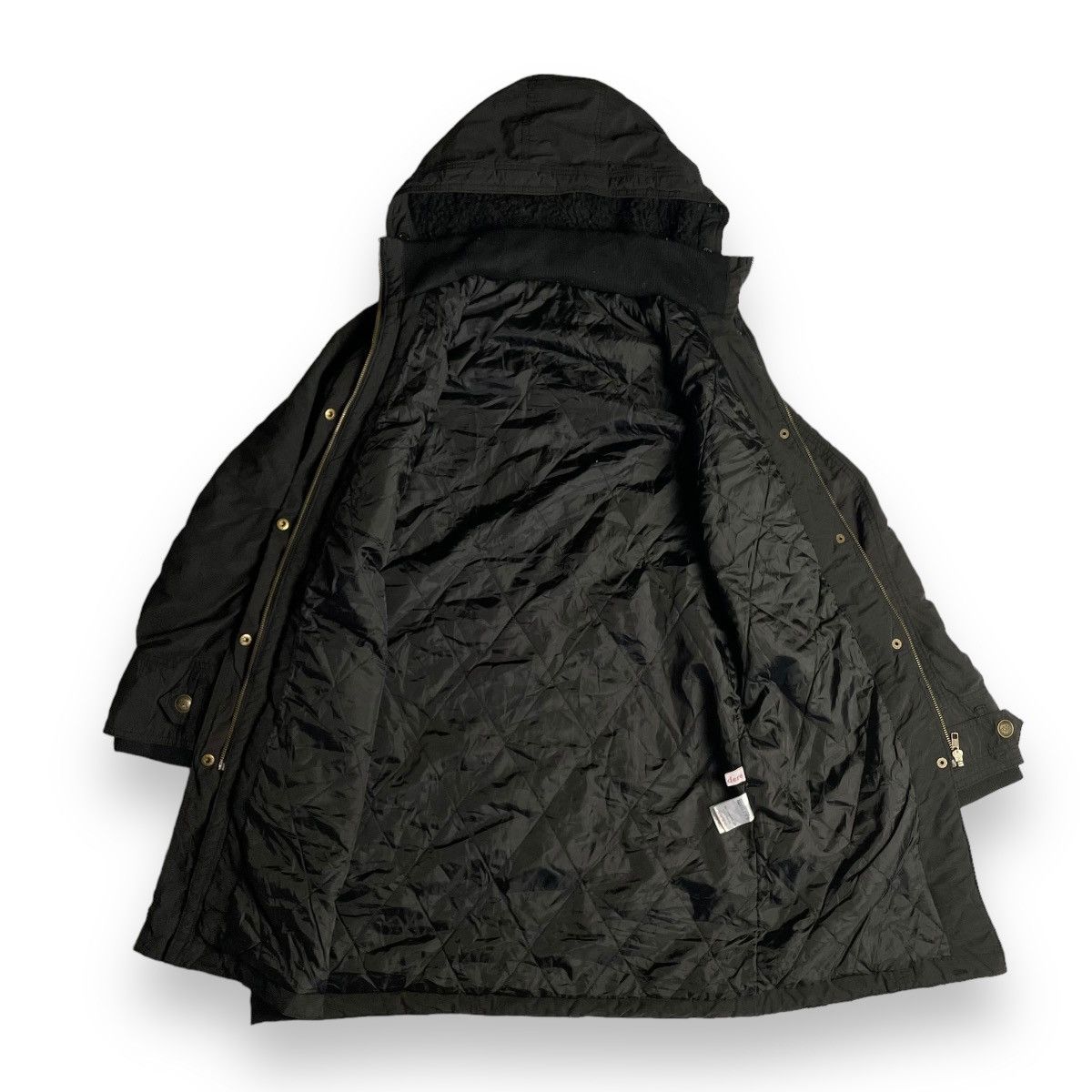 If Six Was Nine × Japanese Brand × Yasuyuki Ishii 🇯🇵 SORRIDERE MULTIPOCKET PUNK GOTHIC FUR HOODIE PARKA JACKET Size US M / EU 48-50 / 2 - 4 Thumbnail