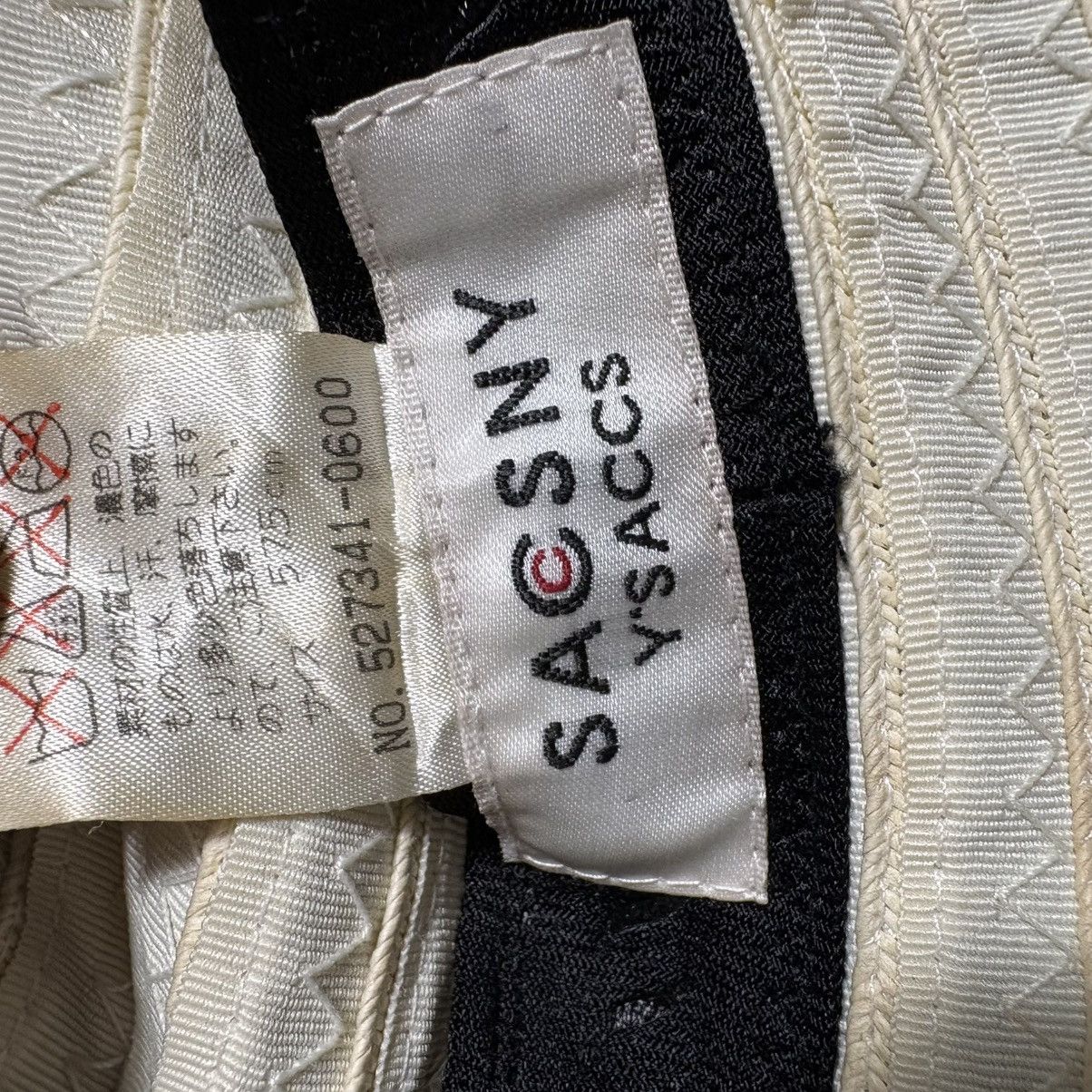 Y's Y’s Yohji Yamamoto Y’saccs Japanese Striped Bucket Hat Size ONE SIZE - 6 Thumbnail