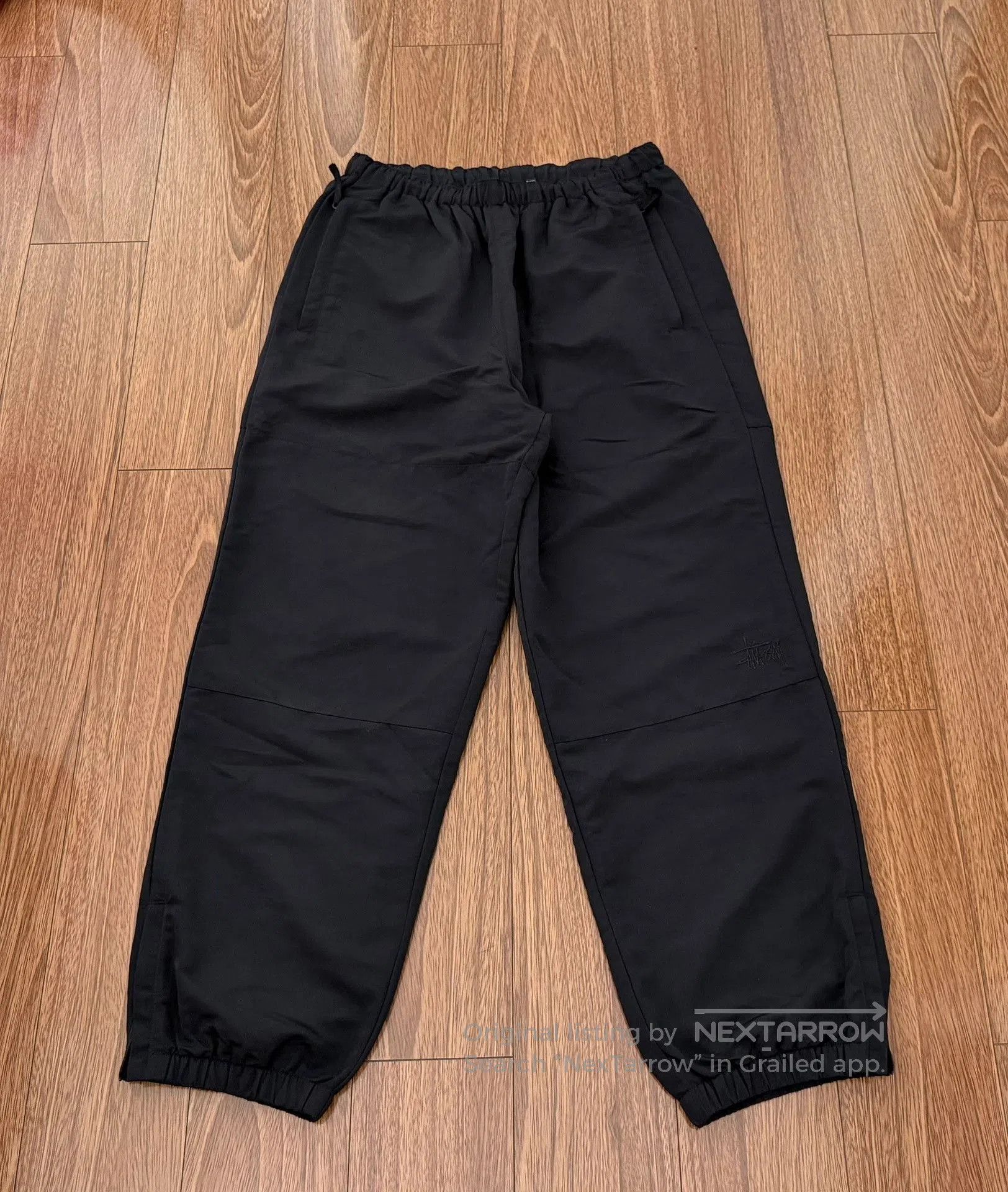 Stussy Stüssy Washed Black Nyco Over Trousers | Grailed