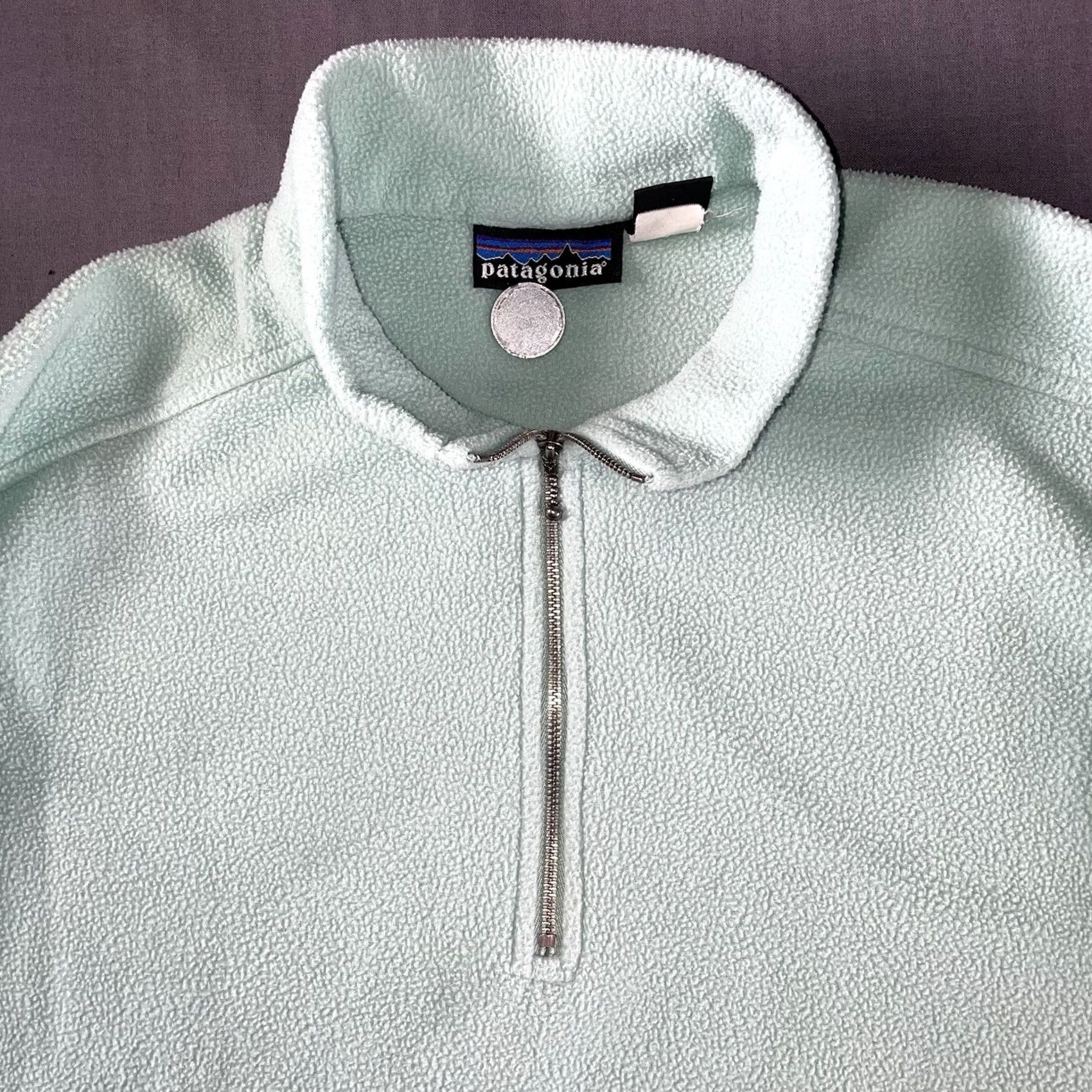 Patagonia VINTAGE Patagonia Fleece Pullover Shirt Mens S Blue 1/4 Zip USA Jacket Pullover Mens Girls Size US S / EU 44-46 / 1 - 2 Thumbnail