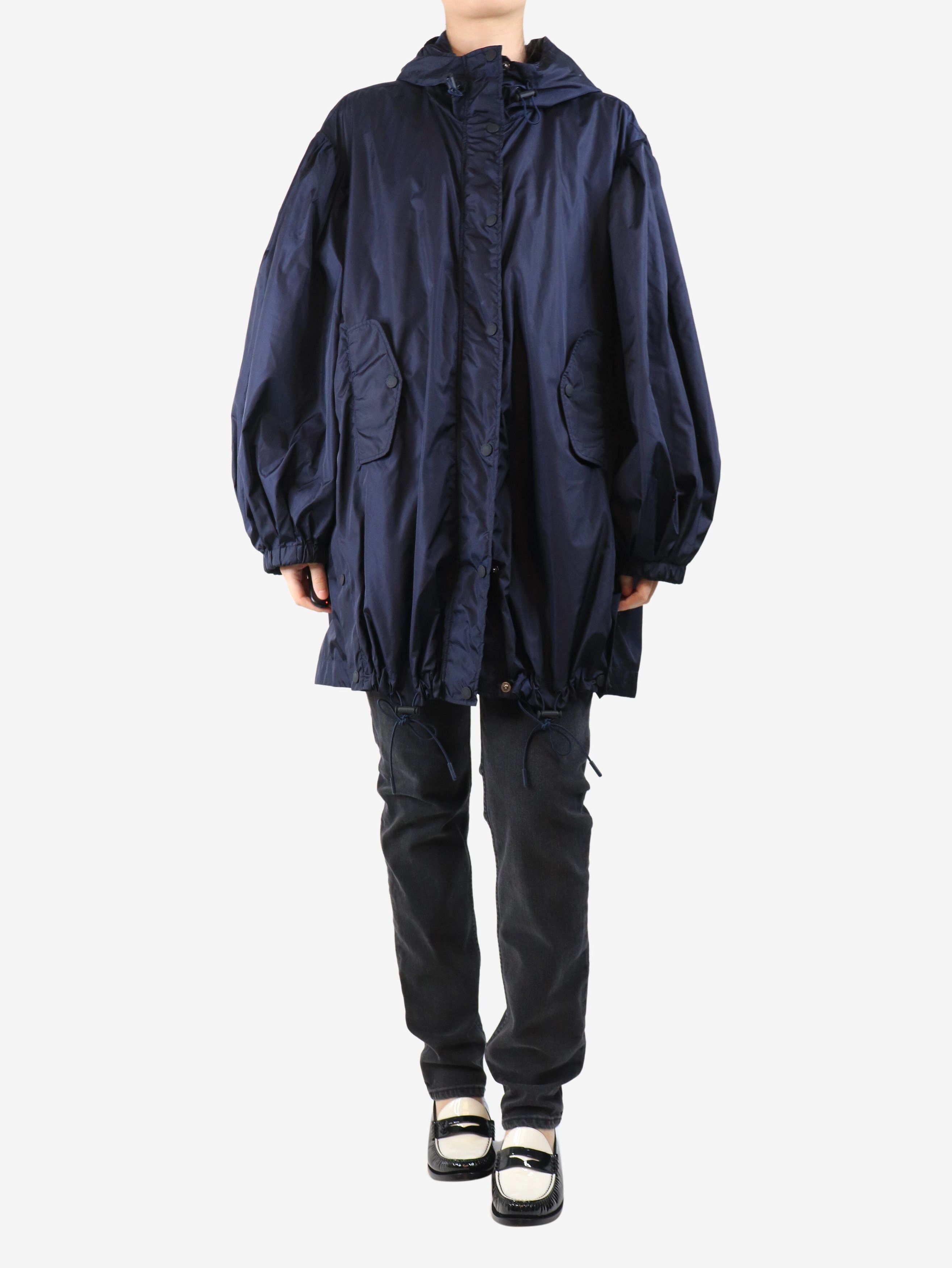 Other Navy nylon raincoat - UK 10 Size M / US 6-8 / IT 42-44 - 1 Thumbnail