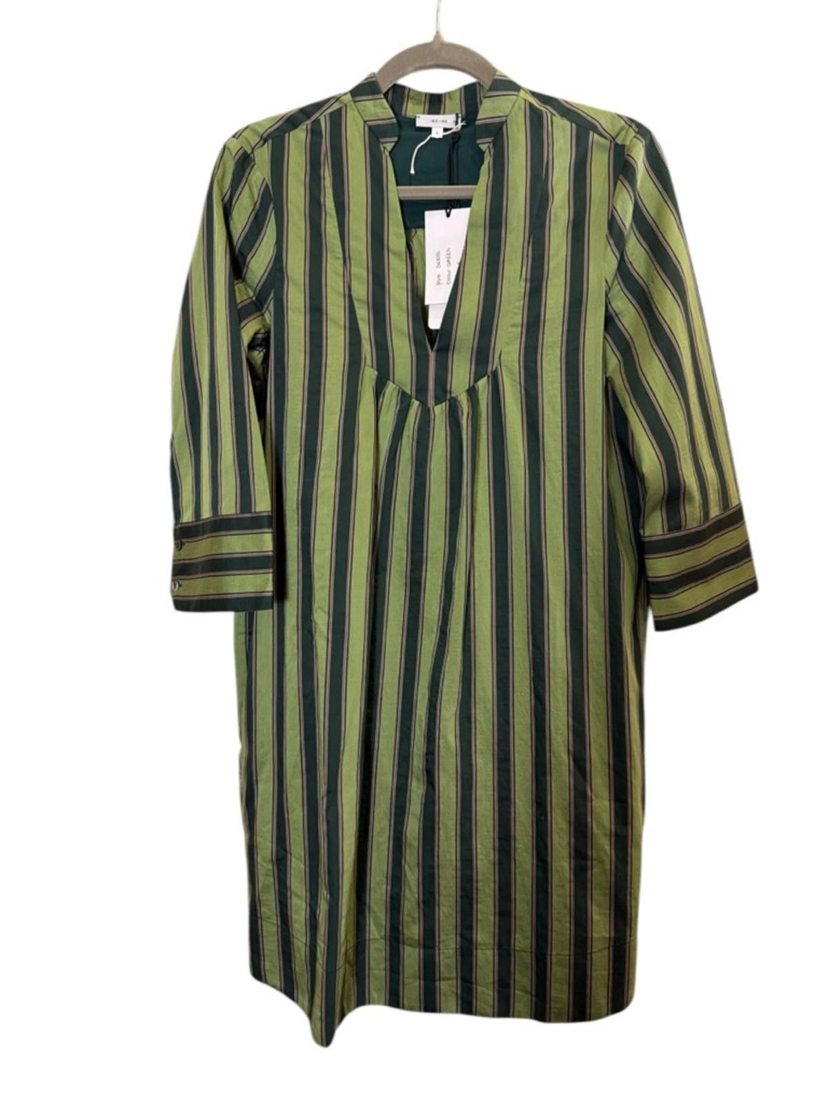 Other Iris & Ink Women’s Retro Stripe Minimalist Shirt Dress sz 6 Size M / US 6-8 / IT 42-44 - 1 Thumbnail