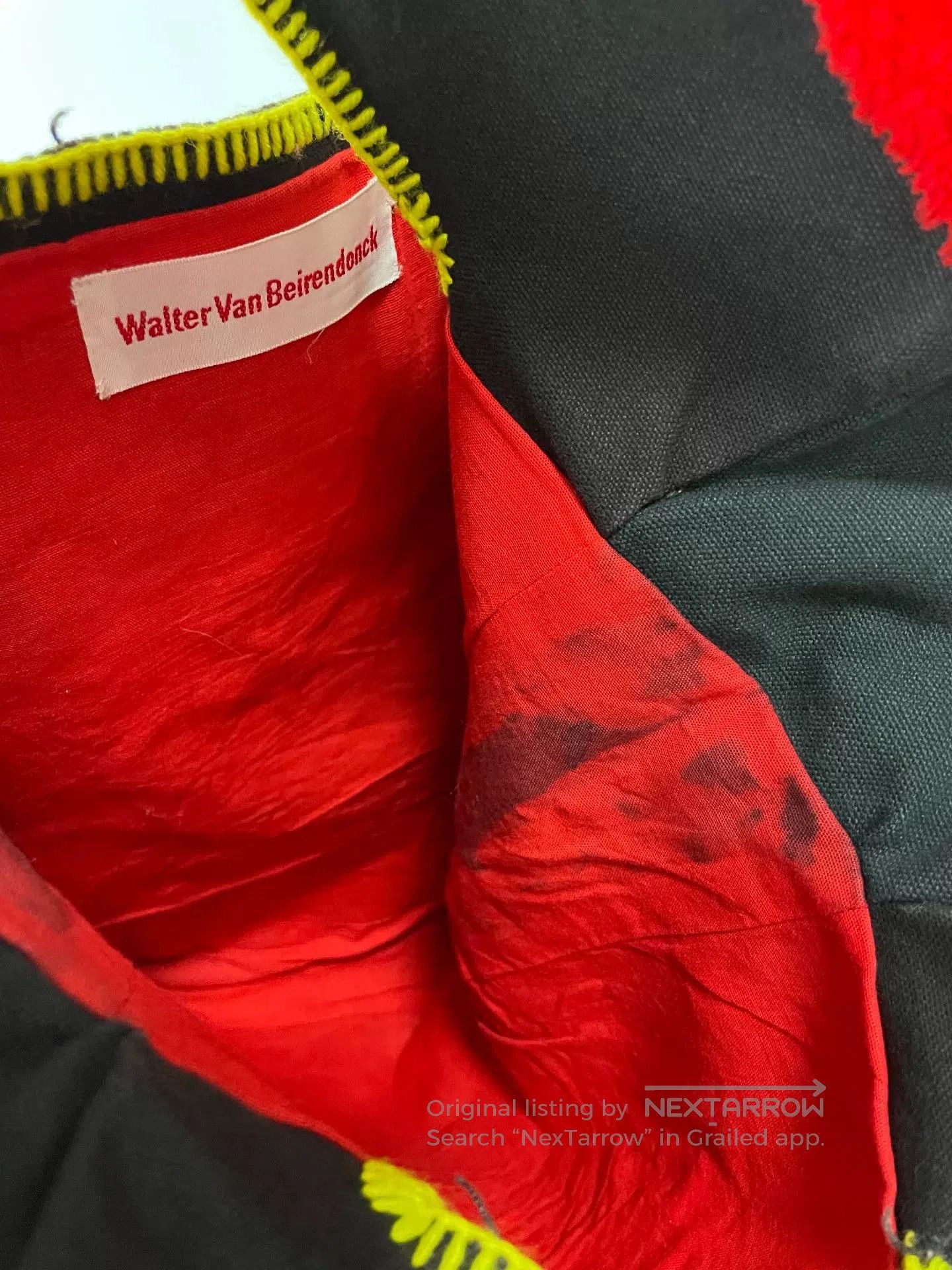 Walter Van Beirendonck Walter Van Beirendonck Canvas Handbag. Size ONE SIZE - 3 Thumbnail