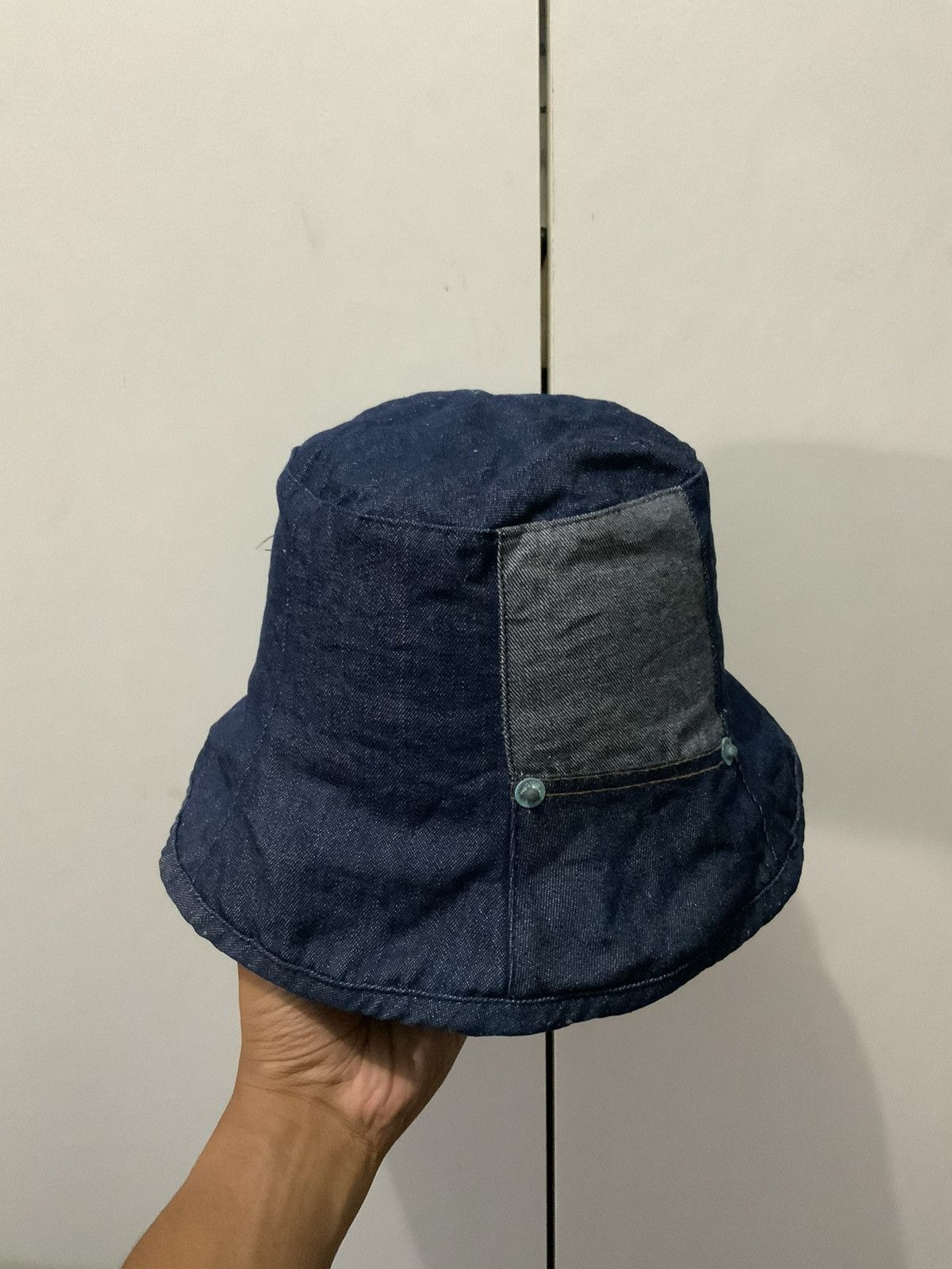 Denime Denime Patchwork Japan Bucket Hat Size ONE SIZE - 1 Thumbnail