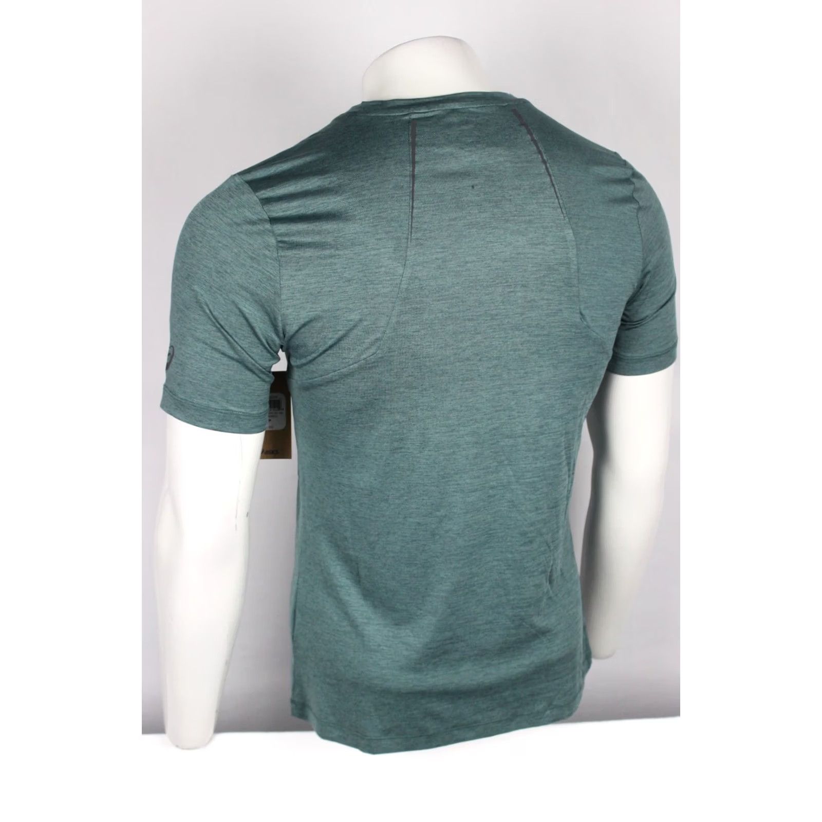 Asics ASICS Men's Knit Spadedye Short Sleeve T Shirt Running Gym Small Green GR632 Size US S / EU 44-46 / 1 - 2 Thumbnail