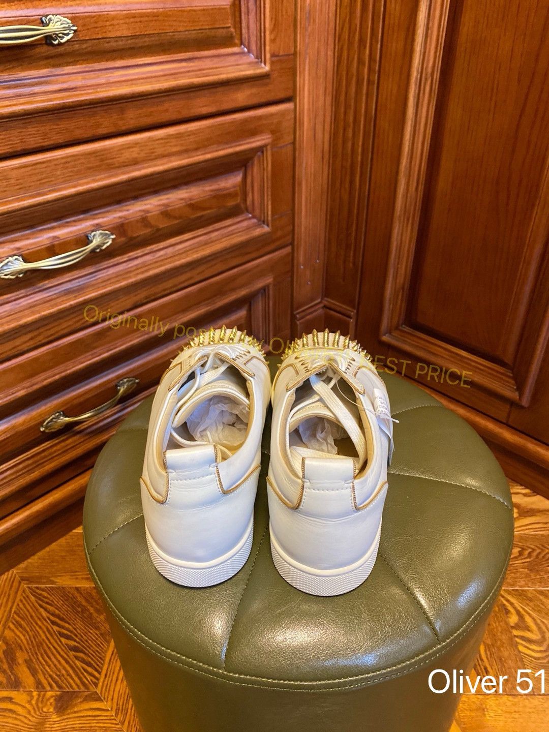 Christian Louboutin CL Sneakers LLLL18/2609 Size US 8 / EU 41 - 3 Thumbnail