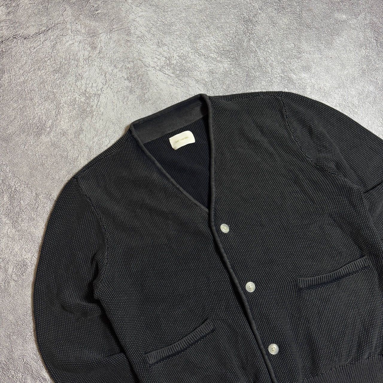Aime Leon Dore Aime Leon Dore Cardigan Knit Dark Gray Washed Men’s Size US M / EU 48-50 / 2 - 5 Thumbnail