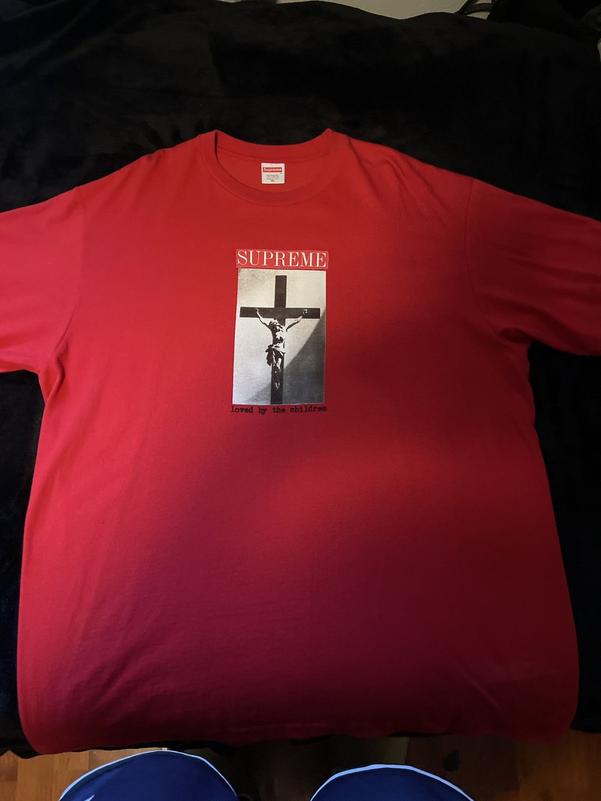 Supreme Supreme Loved By The Children Tee Size US XL / EU 56 / 4 - 2 Thumbnail