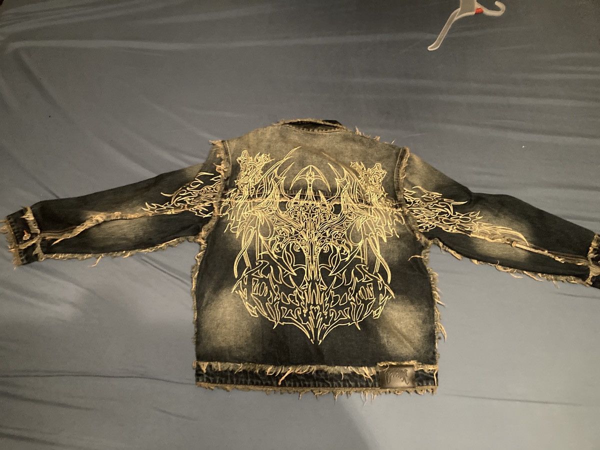 Revenge Revenge Tribal Denim Jacket Size US M / EU 48-50 / 2 - 3 Thumbnail