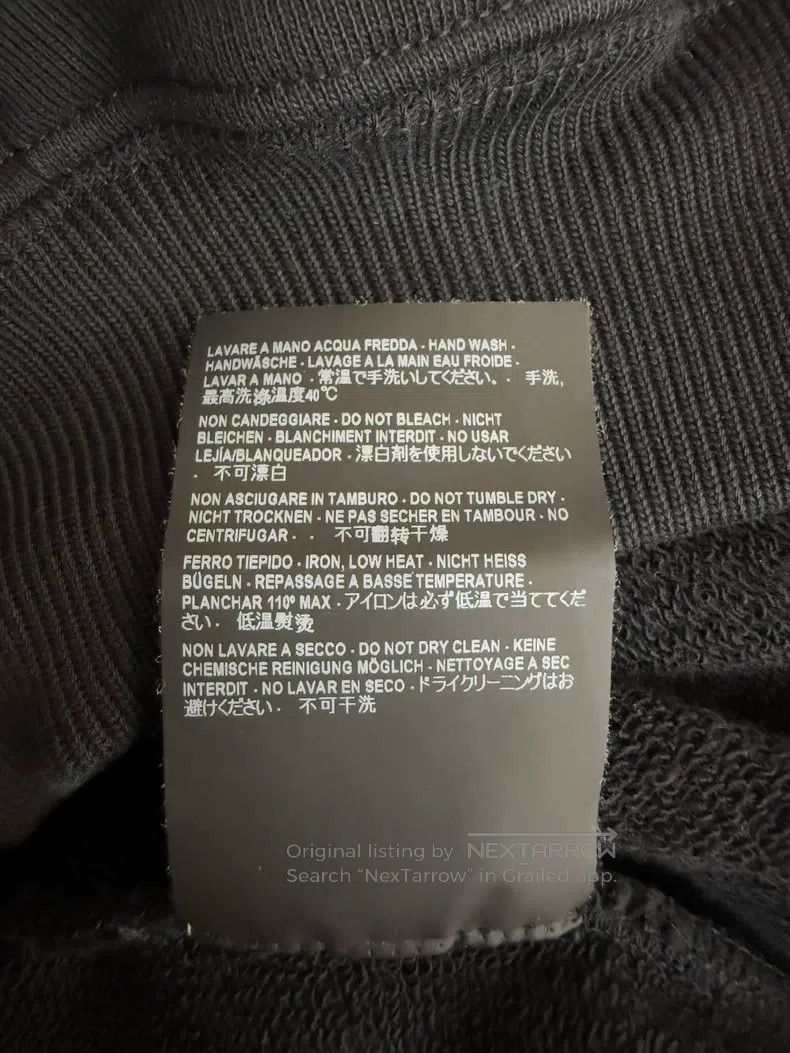 Balenciaga Balenciaga Back big logo black hooded sweatshirt Size US XS / EU 42 / 0 - 6 Thumbnail