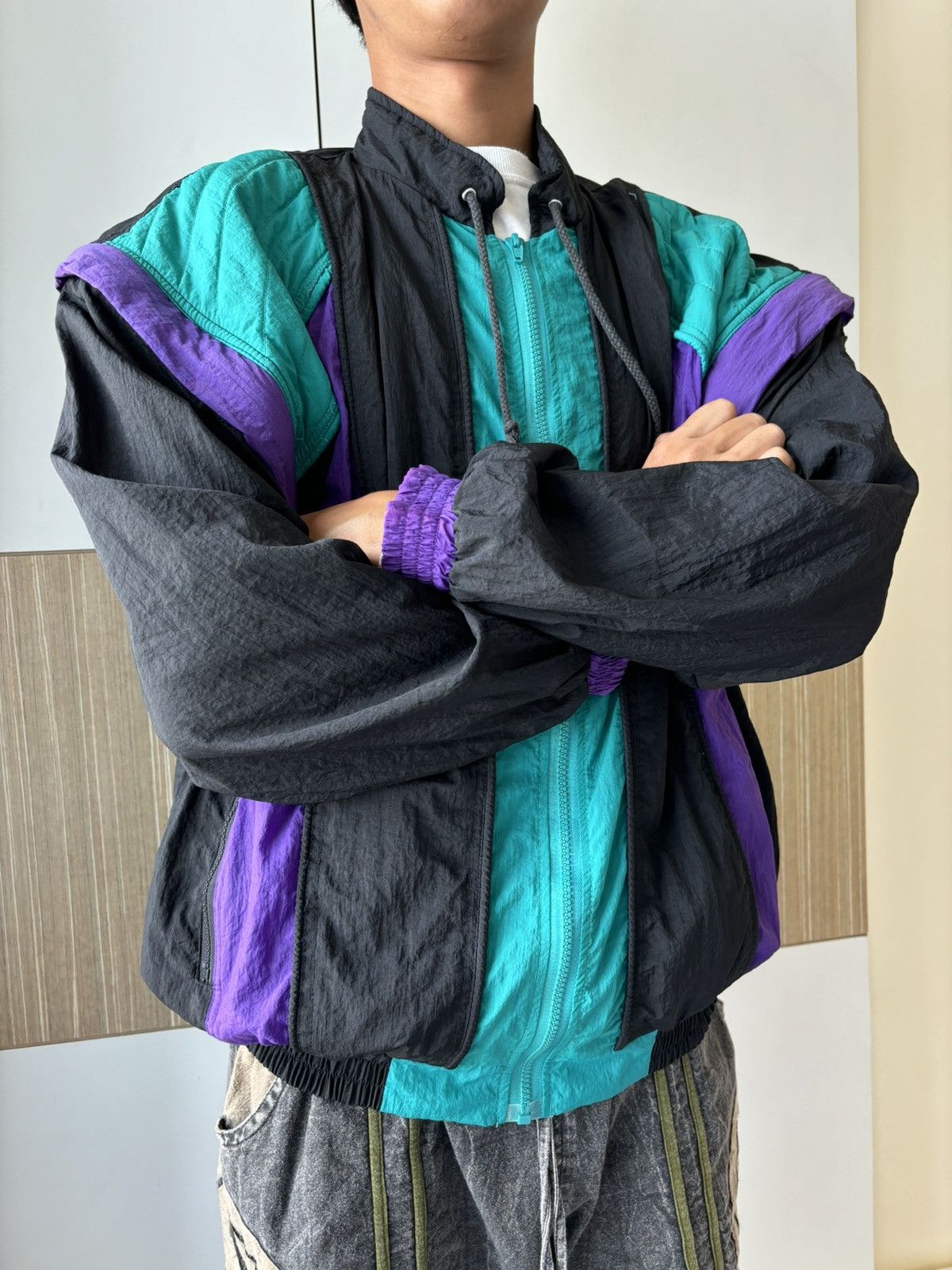 Vintage Vintage 'Zakko Trilon super' Windbreaker Jacket Size US M / EU 48-50 / 2 - 5 Thumbnail