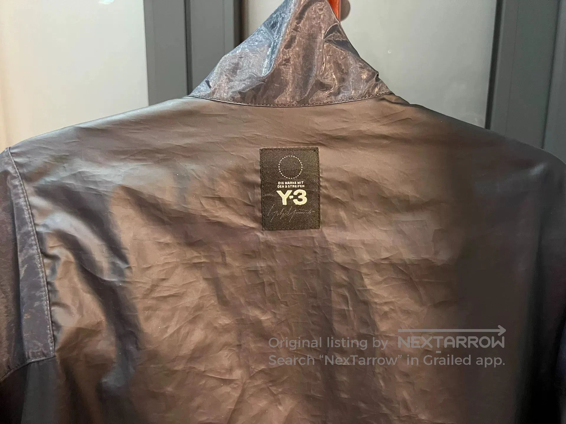 Y-3 Y-3 Black Raincoat Windbreaker Jacket. Size US S / EU 44-46 / 1 - 4 Thumbnail