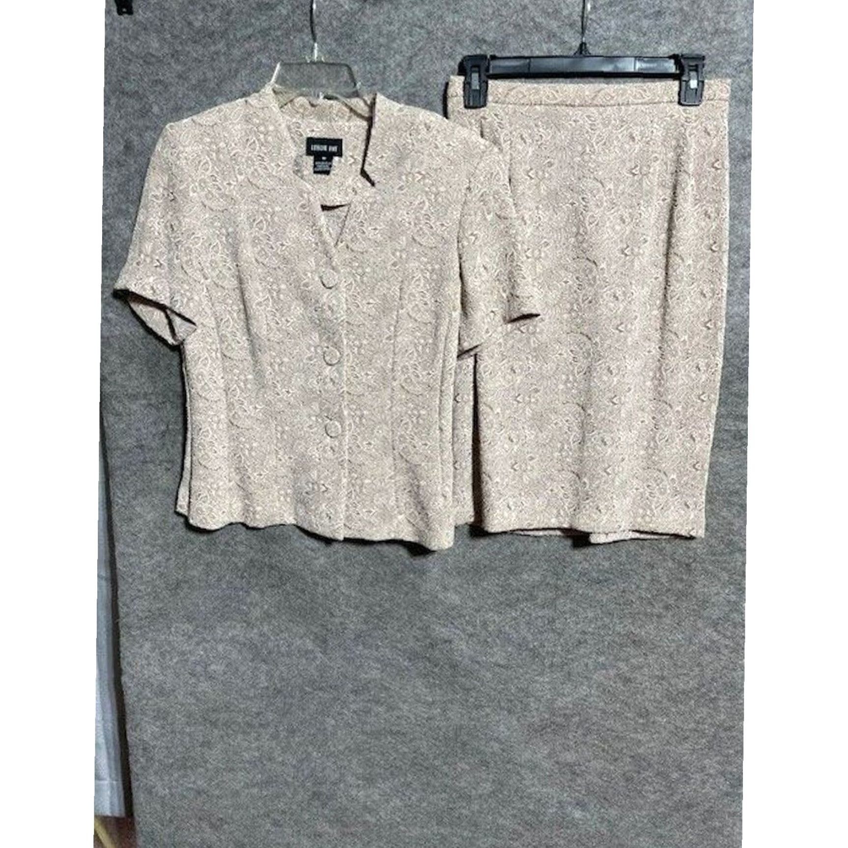 Vintage VINTAGE Leslie Fay 2 Pc Set Size US 8 / IT 38 - 2 Thumbnail