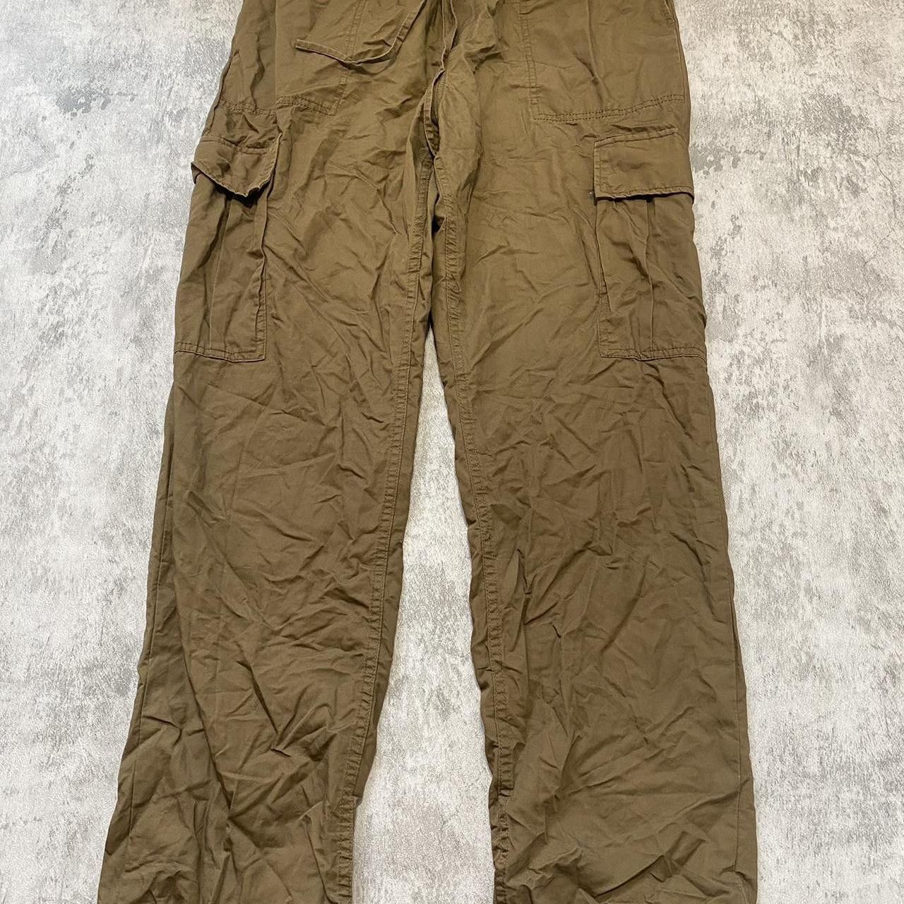 Weekday Weekday brown cargo pants #cargo Vintage Retro Size US 34 / EU 50 - 1 Thumbnail