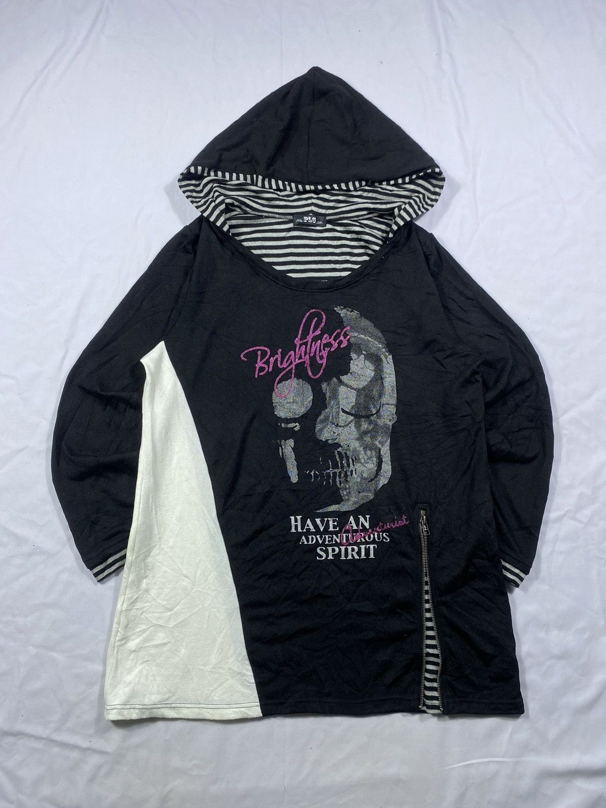 Japanese Brand JAPANESE PLG HOODIE POEM GOTHIC PUNK LGB STYLE Size US L / EU 52-54 / 3 - 1 Thumbnail