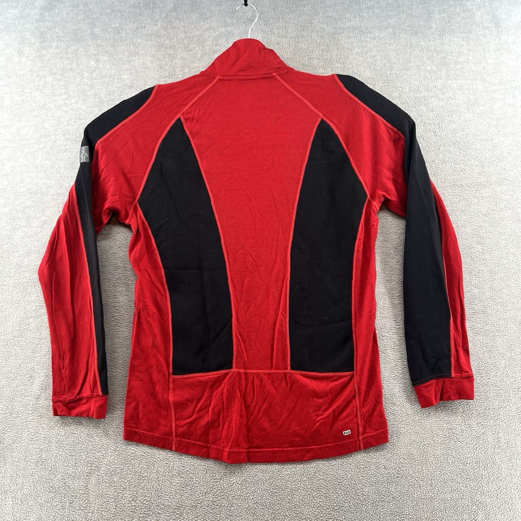 Smartwool Smartwool Mens Jacket Pullover 1/4 Zip Wool Merino Athletic Red Size M Size US M / EU 48-50 / 2 - 2 Thumbnail