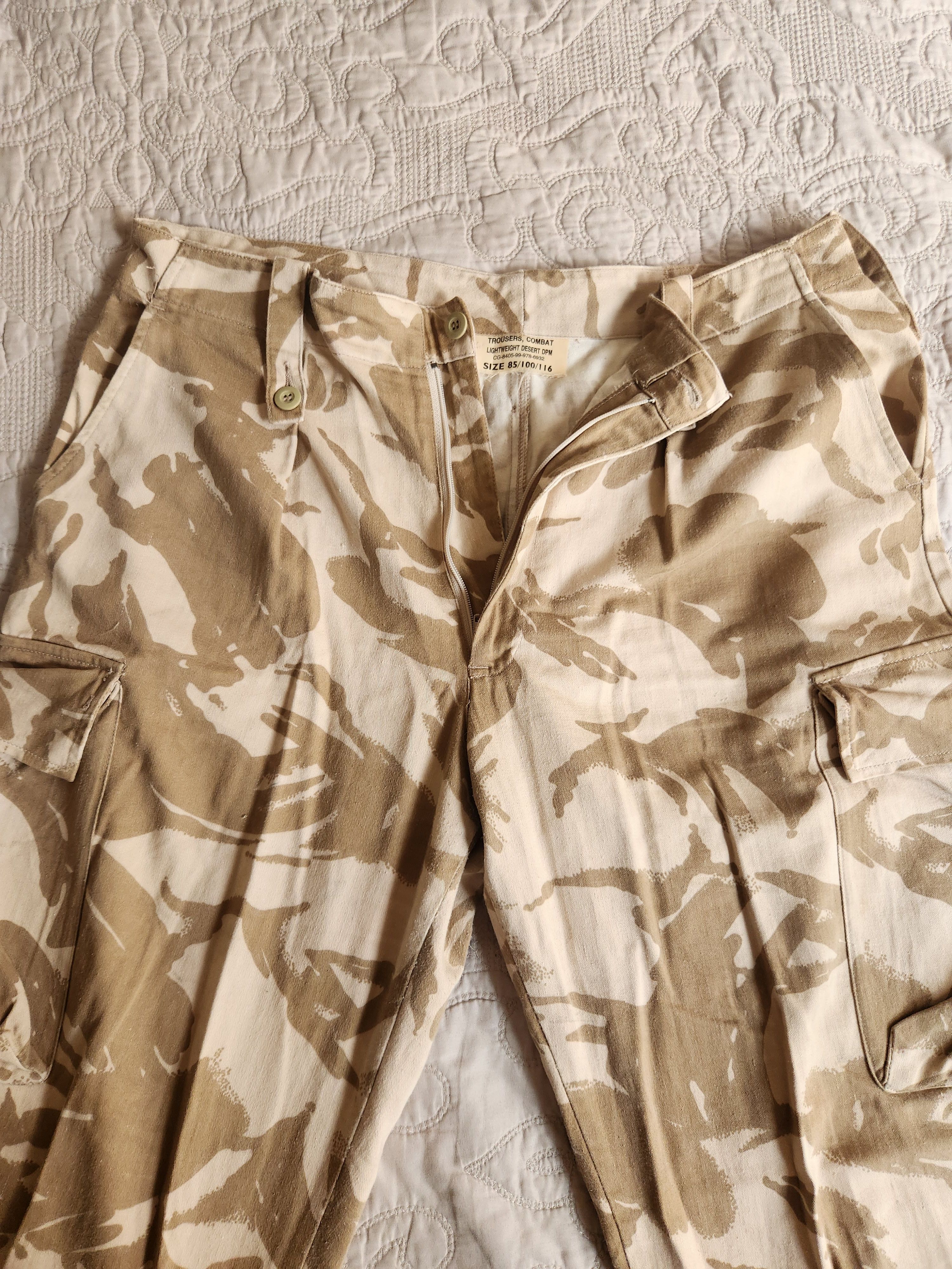 Vintage British Desert Camo Pants Size US 38 / EU 54 - 2 Thumbnail