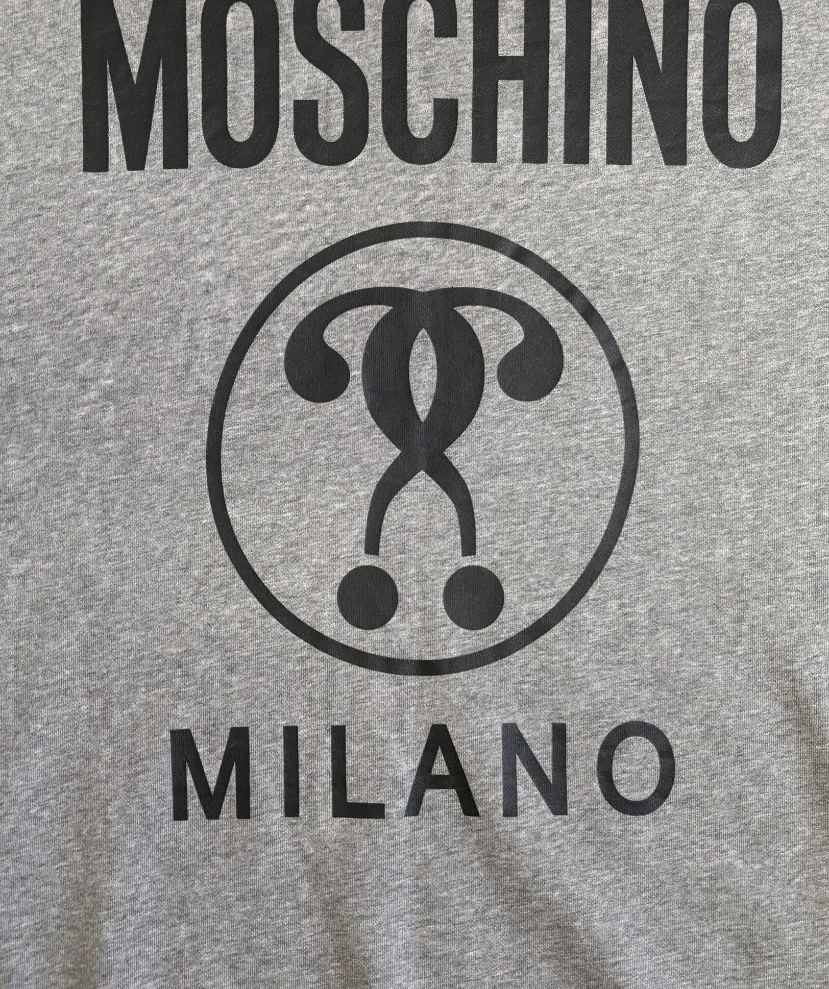 Moschino Moschino Milano gray sweatshirt medium Size US M / EU 48-50 / 2 - 7 Thumbnail