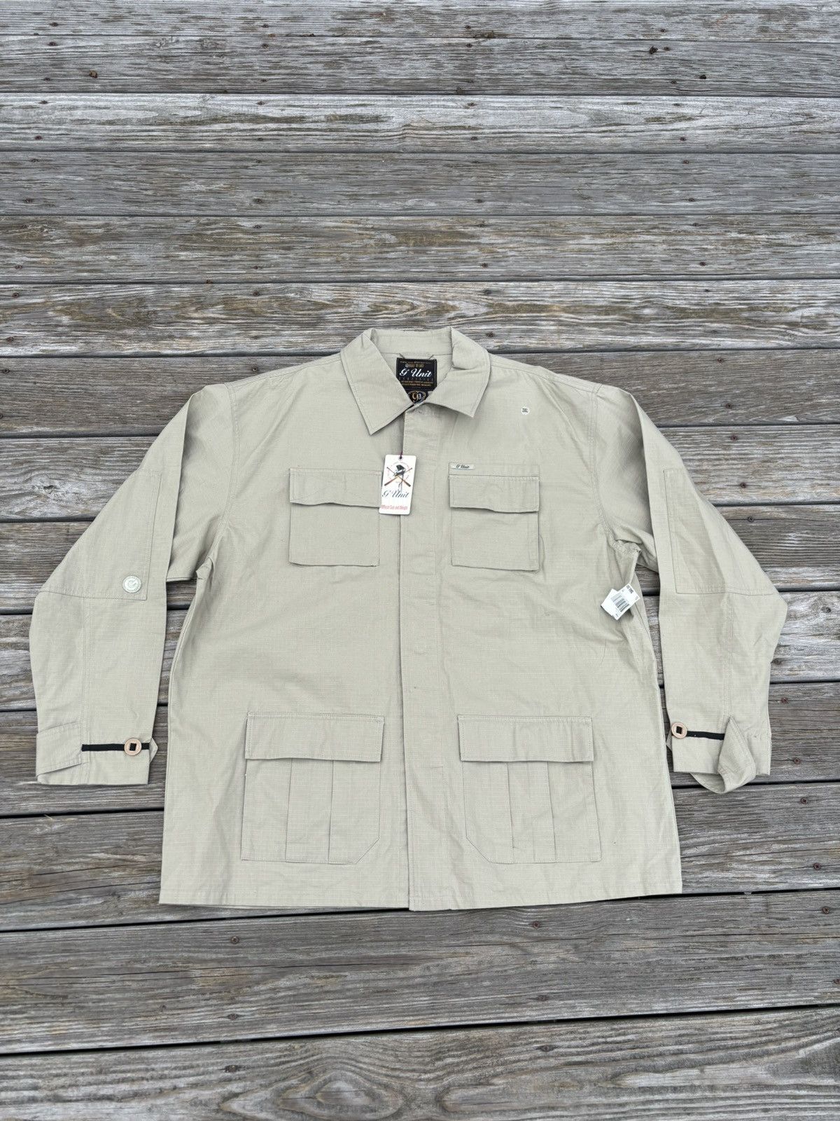 G-Unit × Vintage Vintage G-Unit cargo shirt Y2K Size US XXL / EU 58 / 5 - 7 Thumbnail