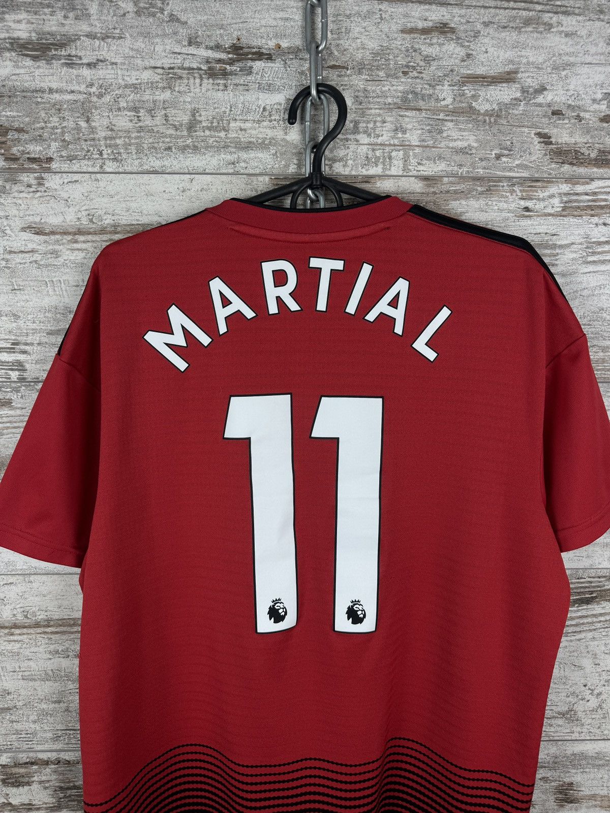 Adidas Mens Adidas Anthony Martial Manchester United T-shirt tee Size US L / EU 52-54 / 3 - 14 Thumbnail