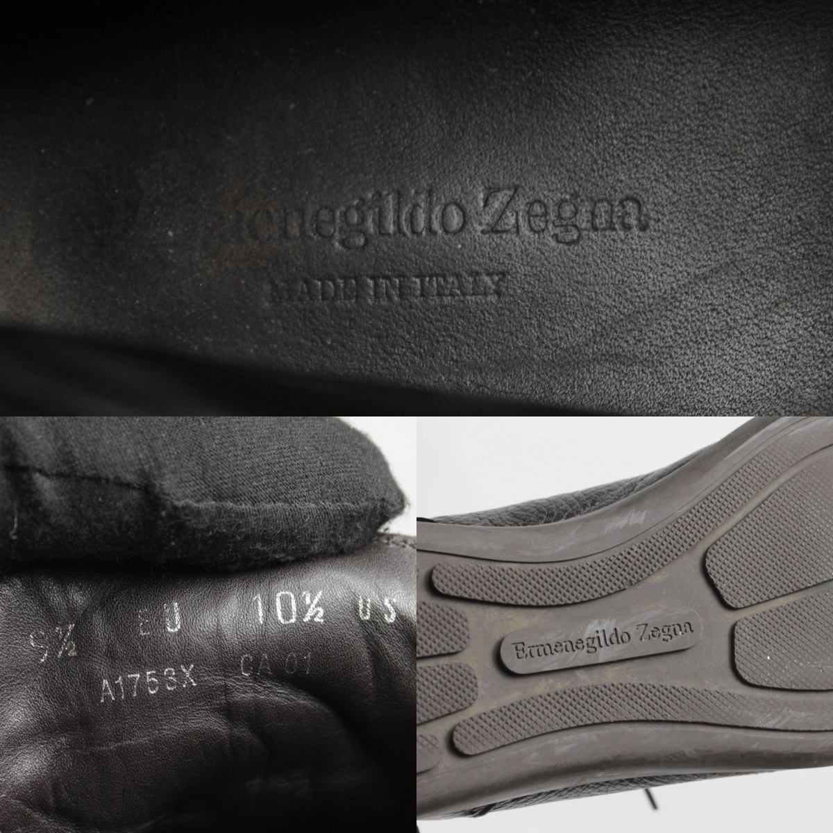Ermenegildo Zegna Leather Chukka Boots Size US 10.5 / EU 43-44 - 14 Thumbnail